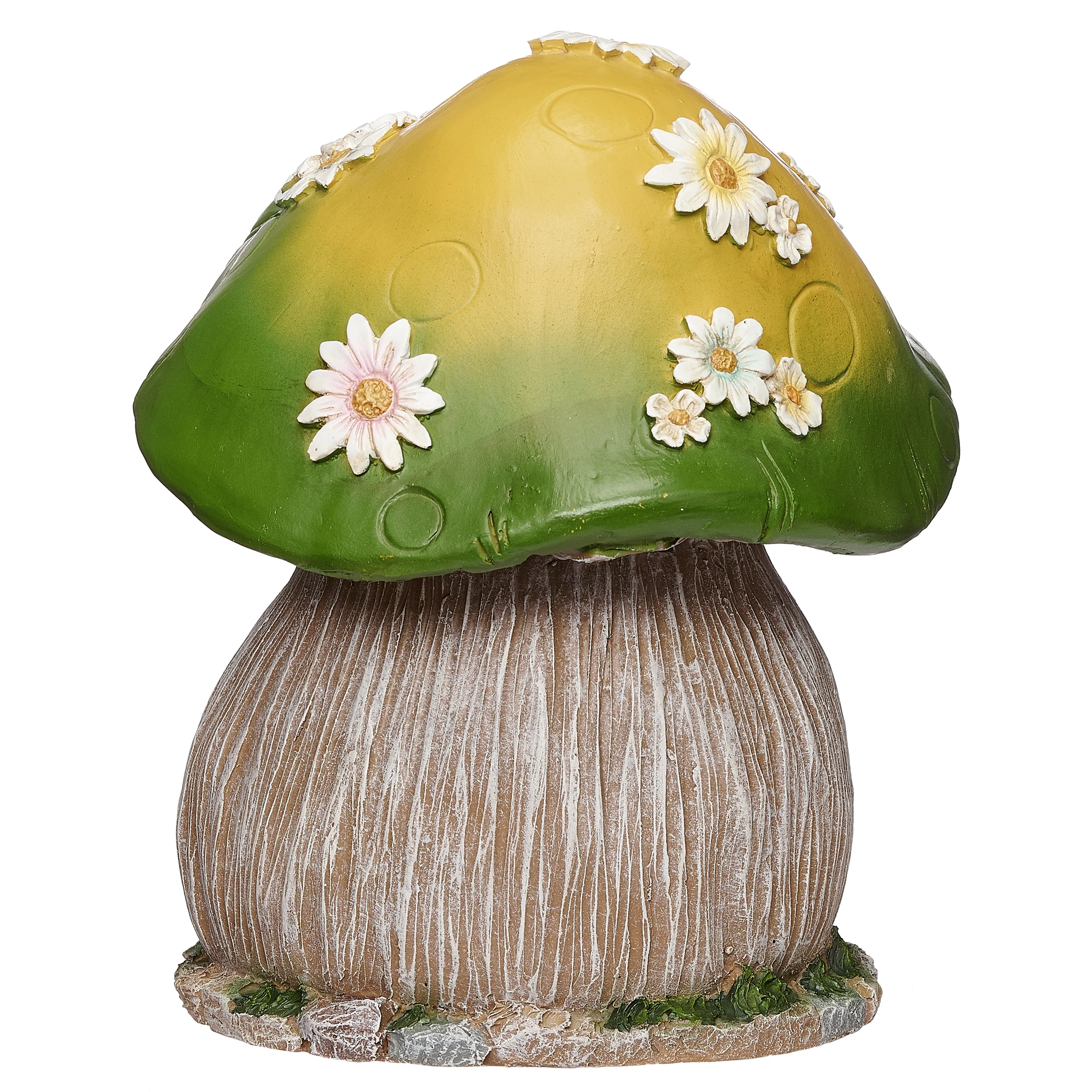 Turtleback Townhouse Mushroom House Garden Statue - Image 3