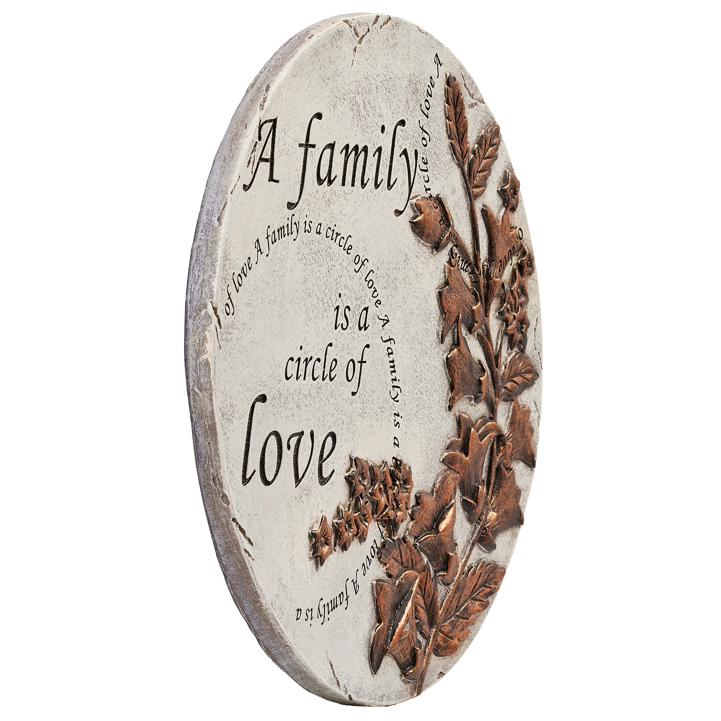 "A family is a circle of love" Garden Stone - Image 4