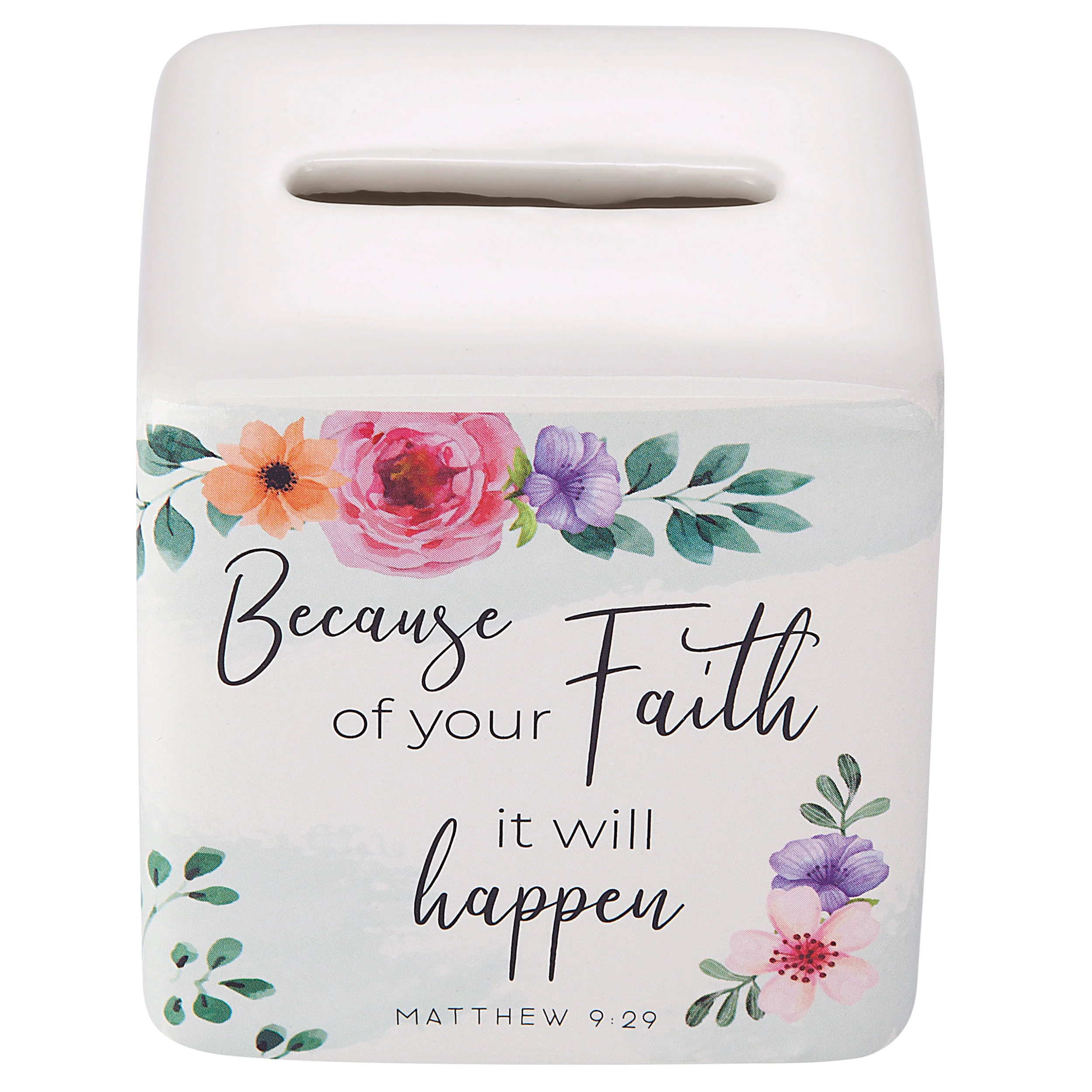 Alexa's Angels "Because of your Faith" Scripture Prayer Box