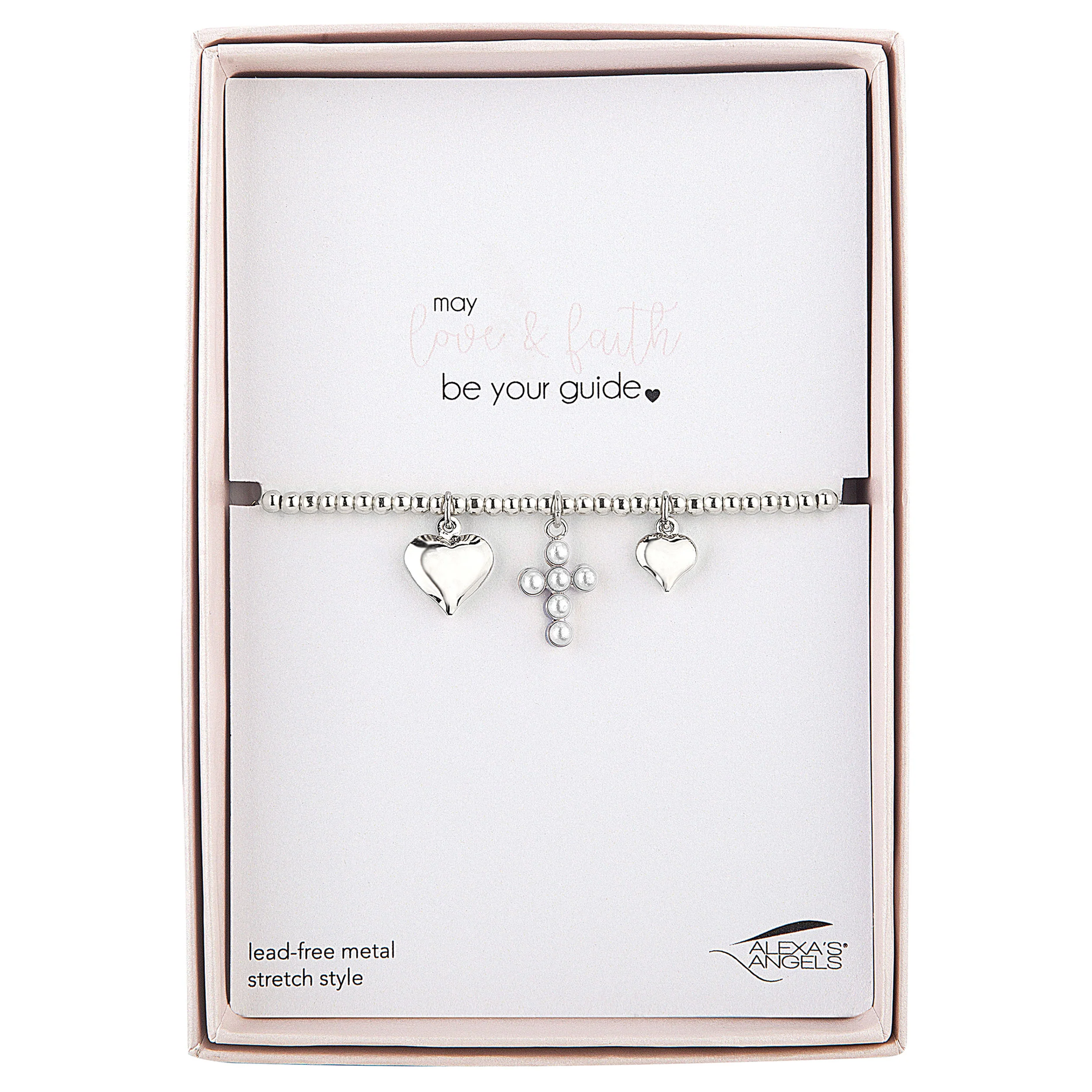 Alexa's Angels Children's Bubble Cross Bracelets