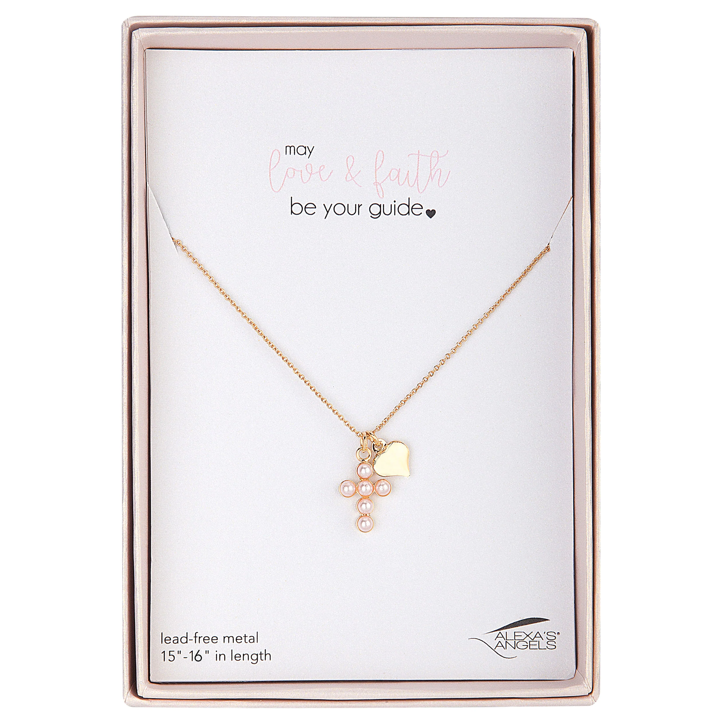 Alexa's Angels Children's Bubble Cross Necklace - Image 3