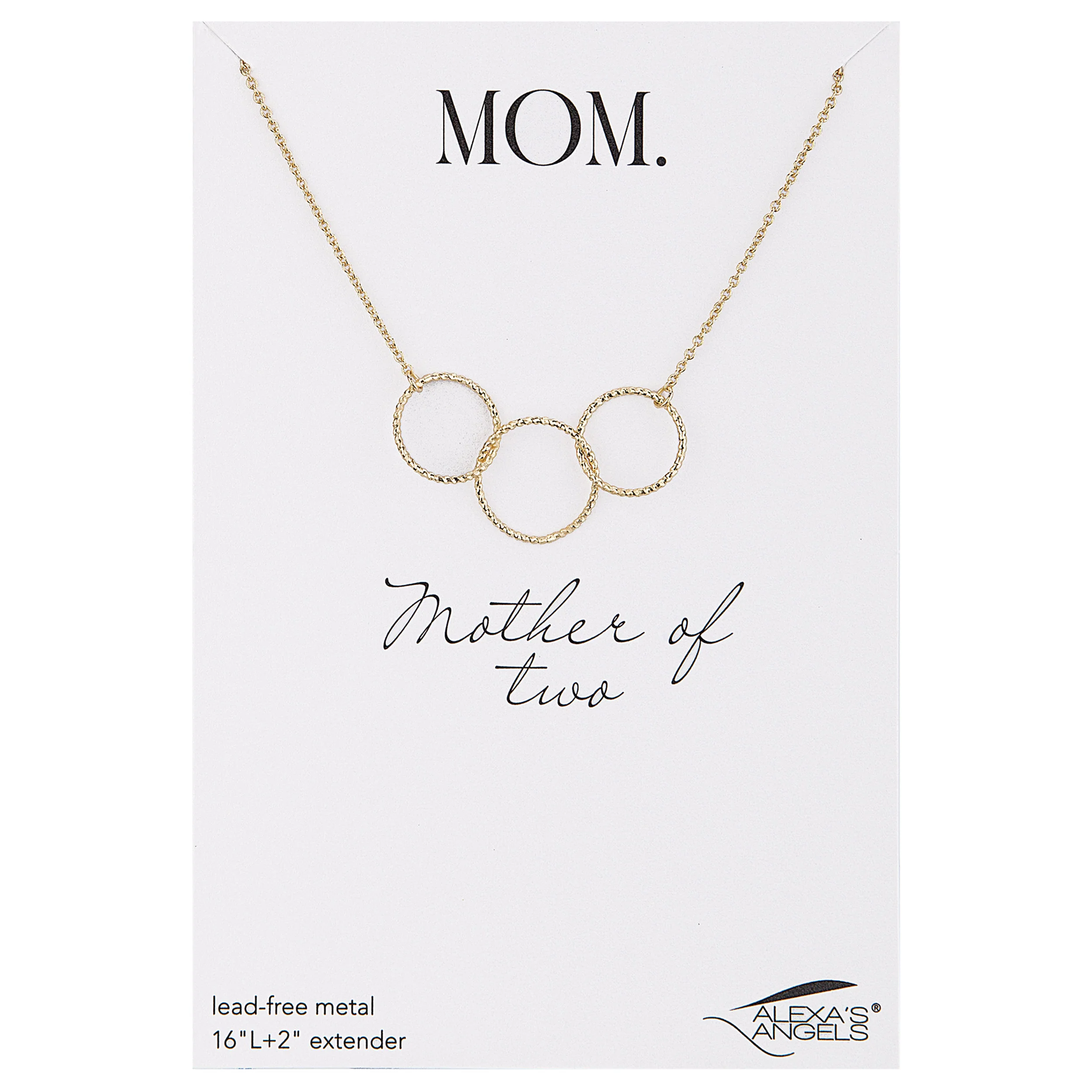 Alexa's Angels "Circle of Love" Mom Necklace - Image 3