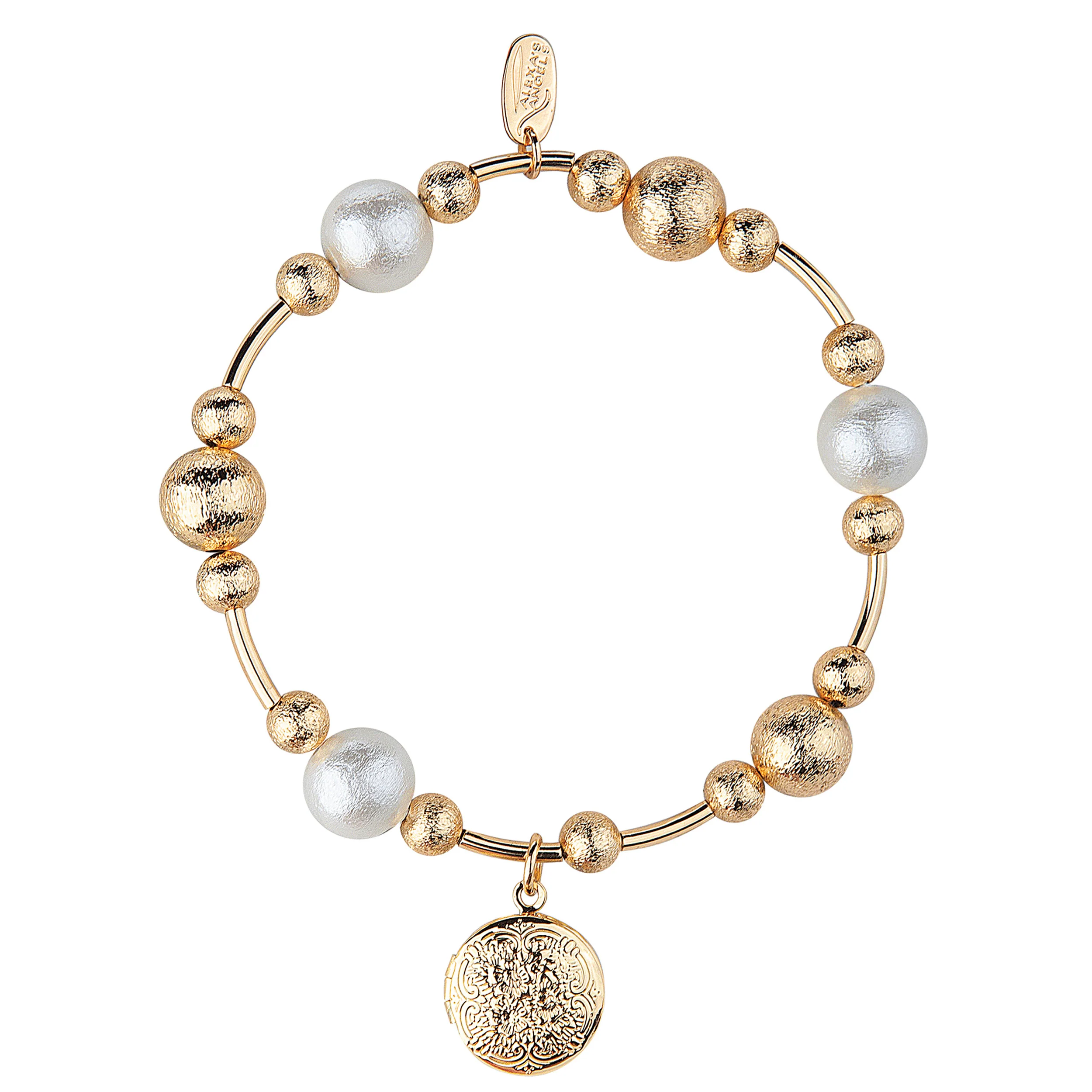 Alexa's Angels Cotton Pearl Prayer Box Bracelet - Image 7