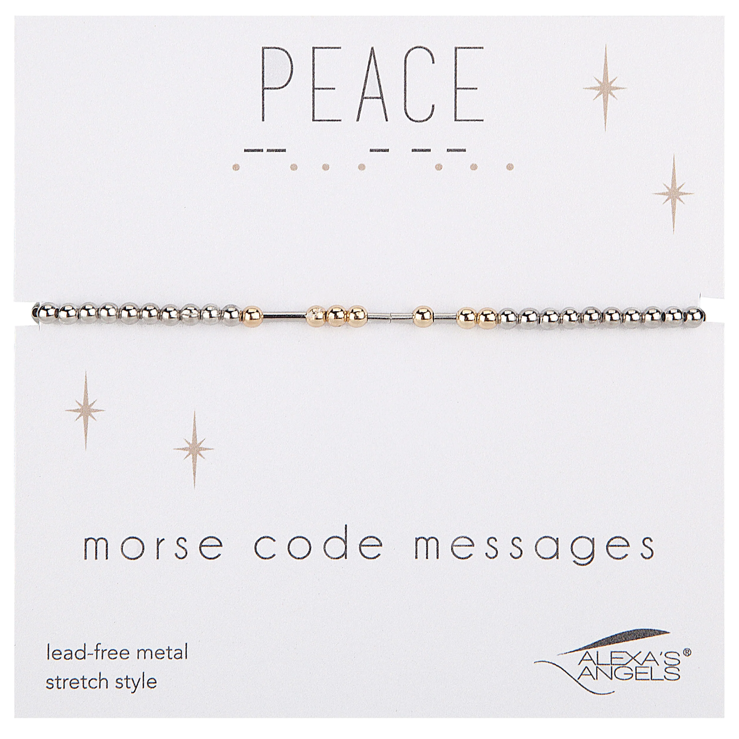 Alexa's Angels Morse Code Bracelet - Image 3