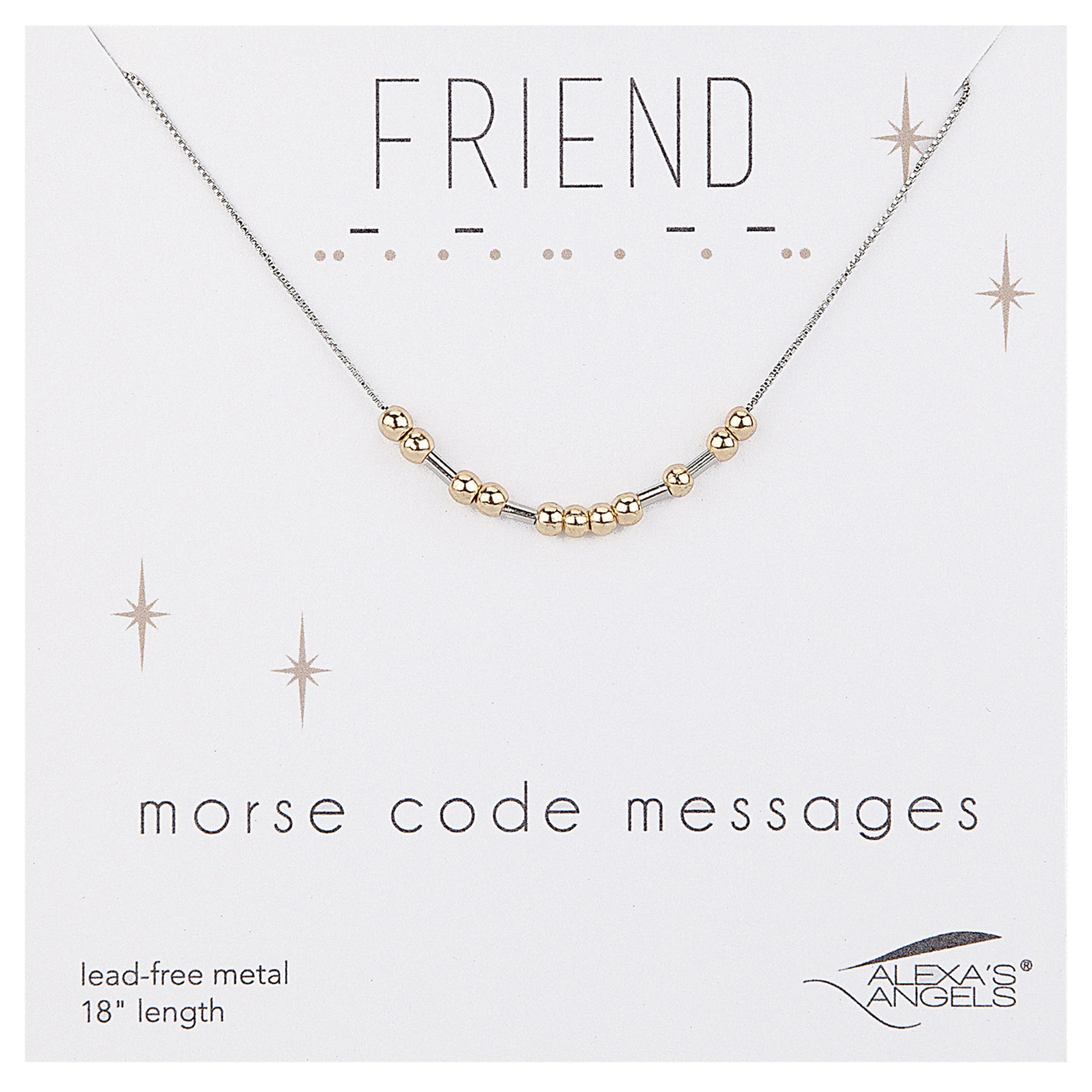 Alexa's Angels Morse Code Necklace - Image 5
