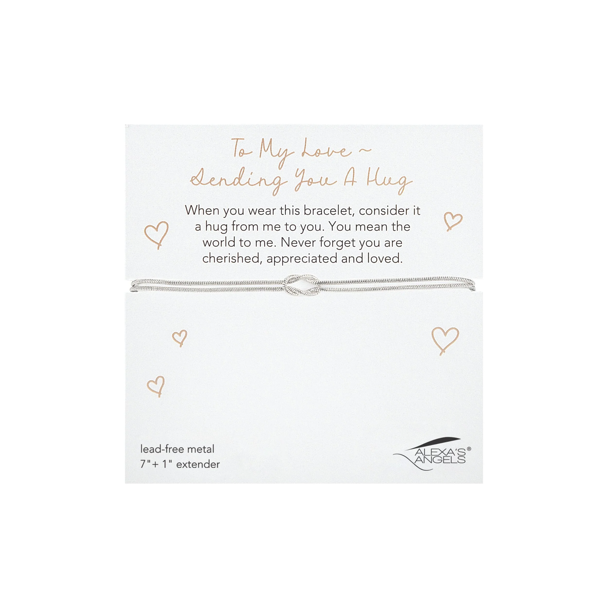 Alexa's Angels "Sending you a Hug" Bracelet - Image 14