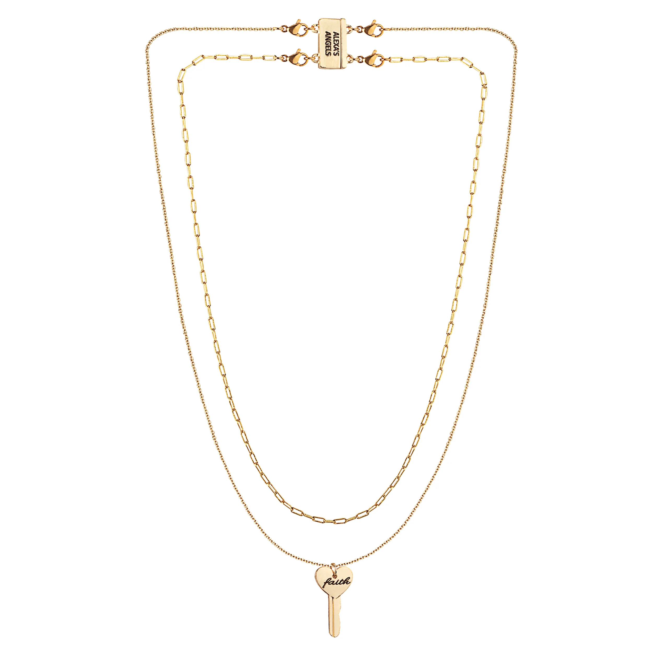 Alexa's Angels Two-in-One Faith Key Necklace - Image 3