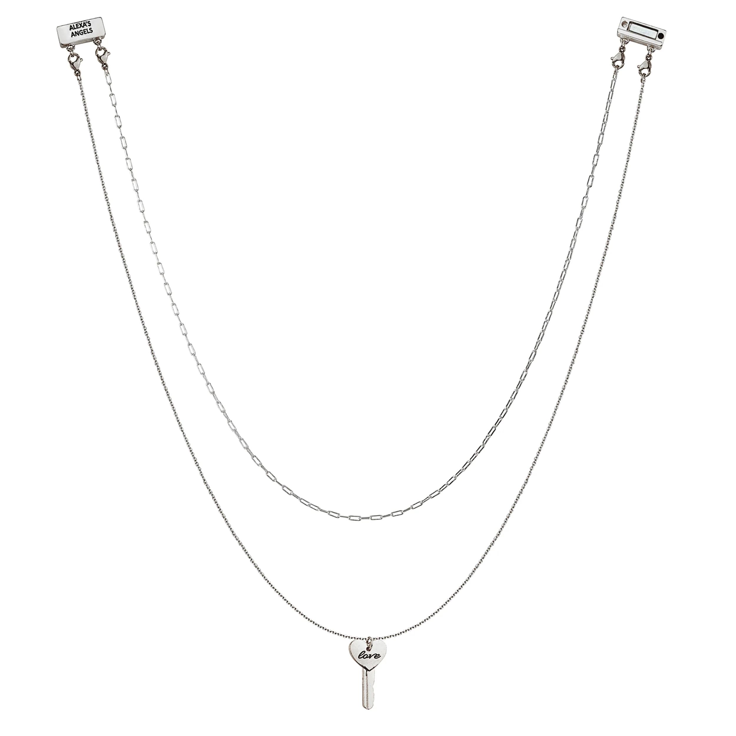 Alexa's Angels Two-in-One Love Key Necklace - Image 2