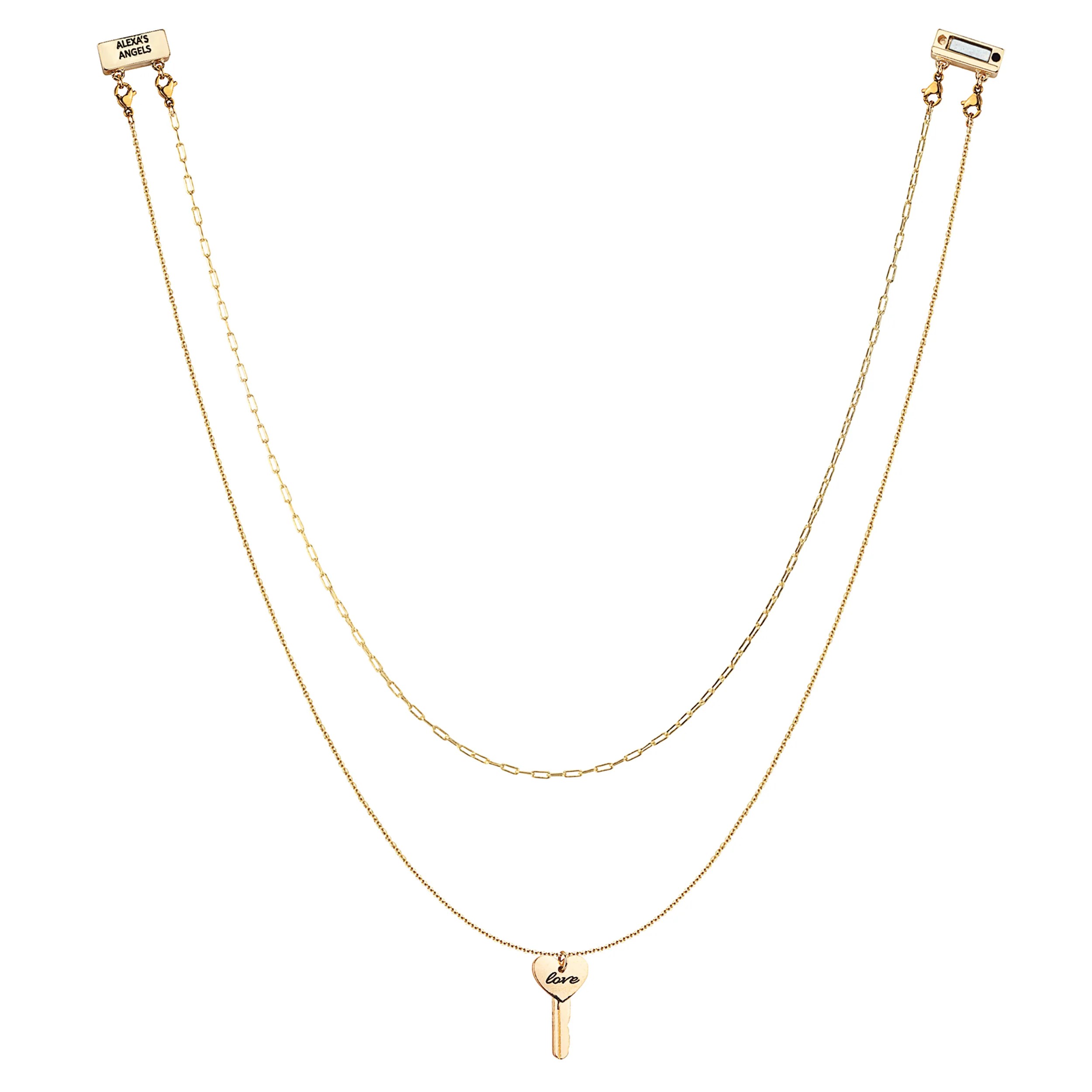 Alexa's Angels Two-in-One Love Key Necklace - Image 4