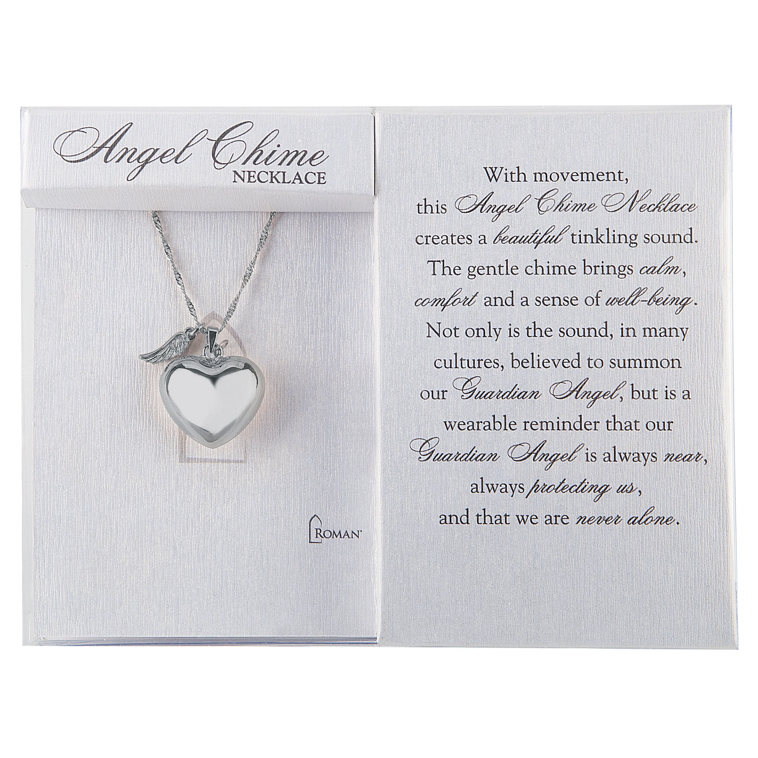 Angel Chime Heart Necklace - Image 2