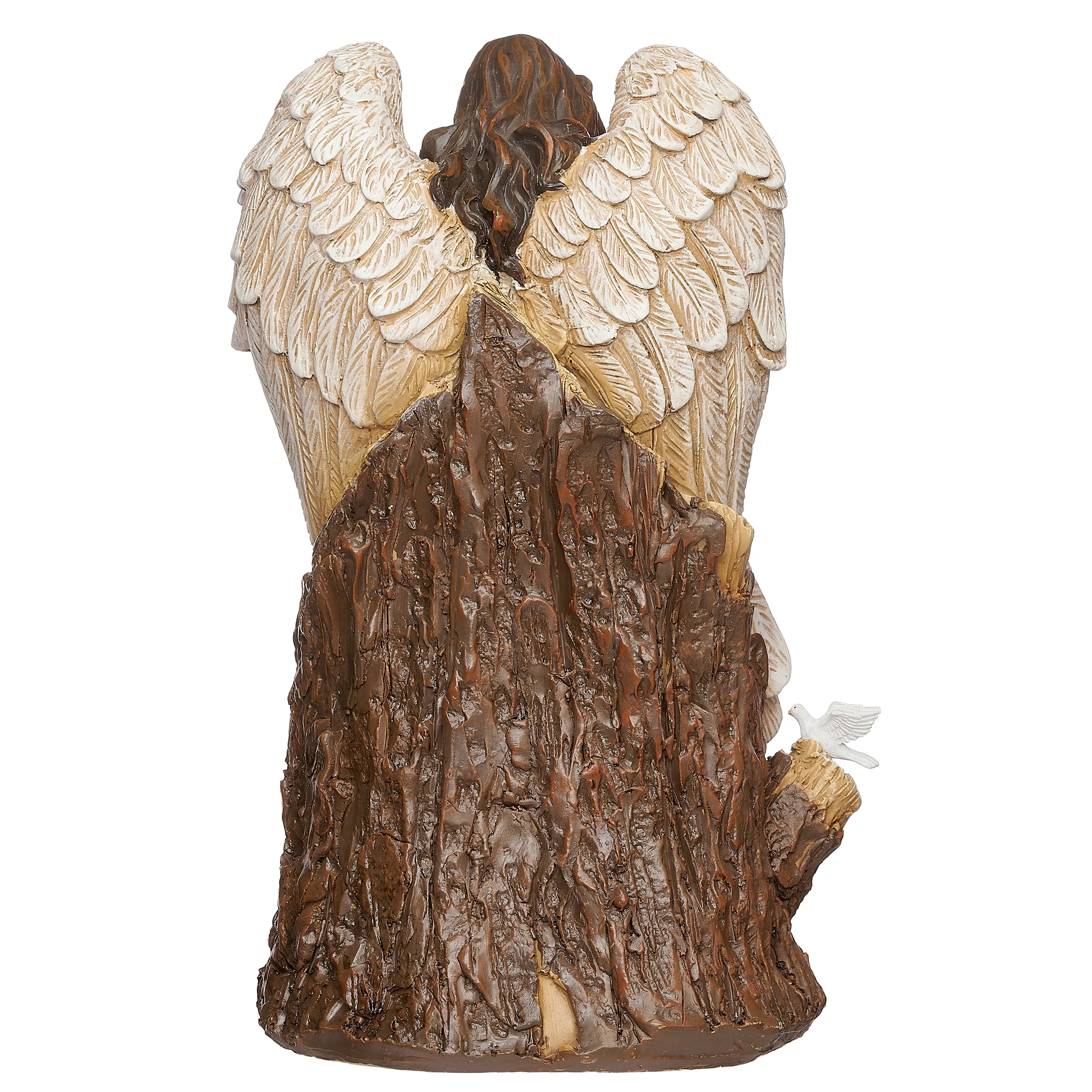 Angel with Doves Garden Statue – Timber Tails Collection - Image 3