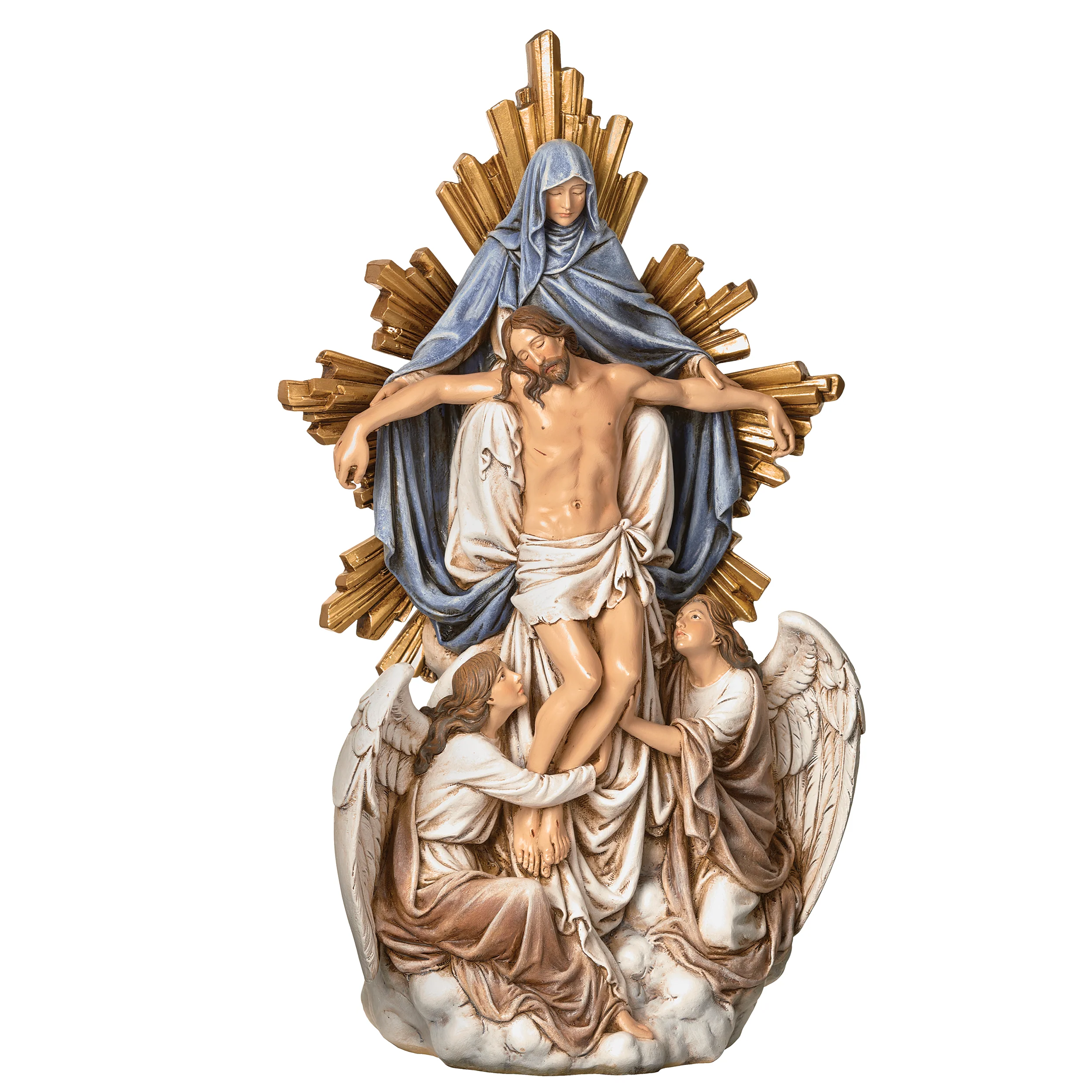 Joseph's Studio Angels with Christ Figure - Life of Christ