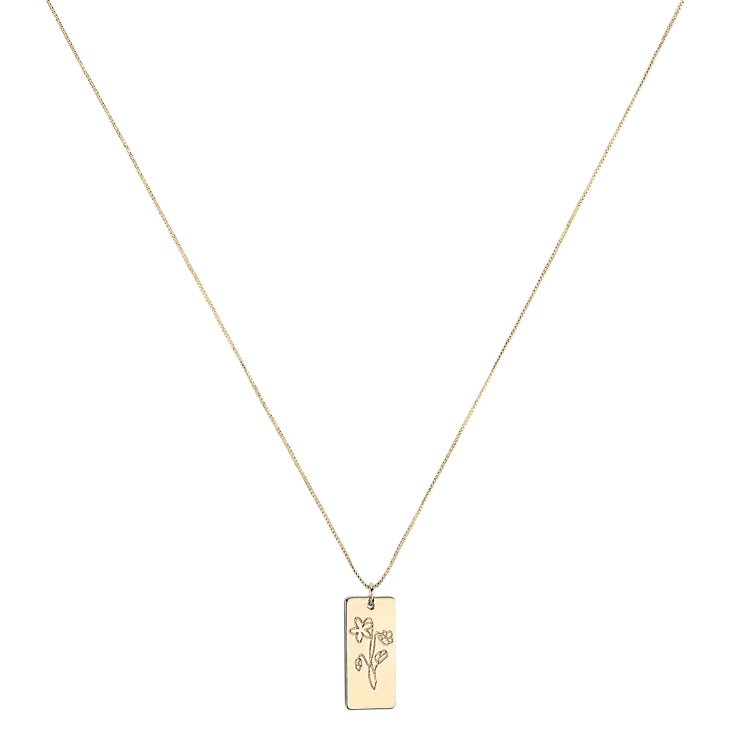 Alexa's Angels Birth Month Flower Necklace - Image 3
