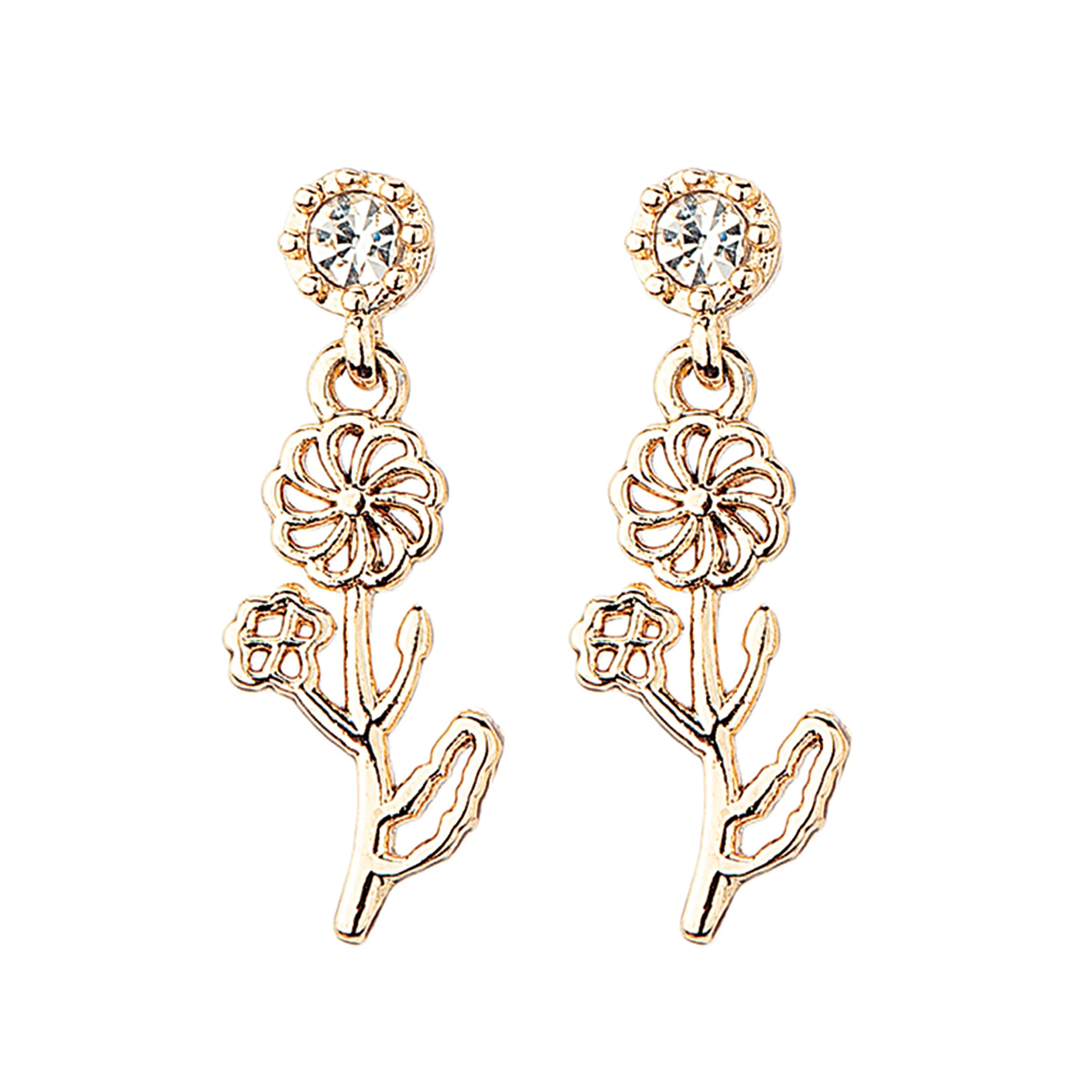 Alexa's Angels Birthstone Flower Earrings - Image 7