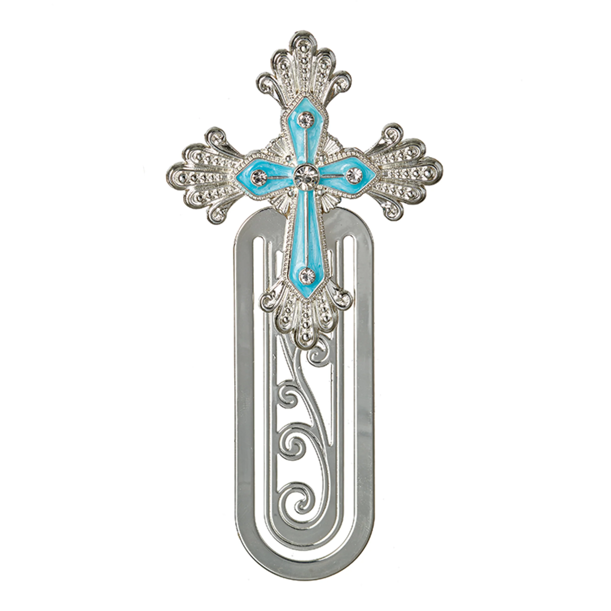 Caroline Collection Birthstone Jeweled Cross Bookmark - Image 10