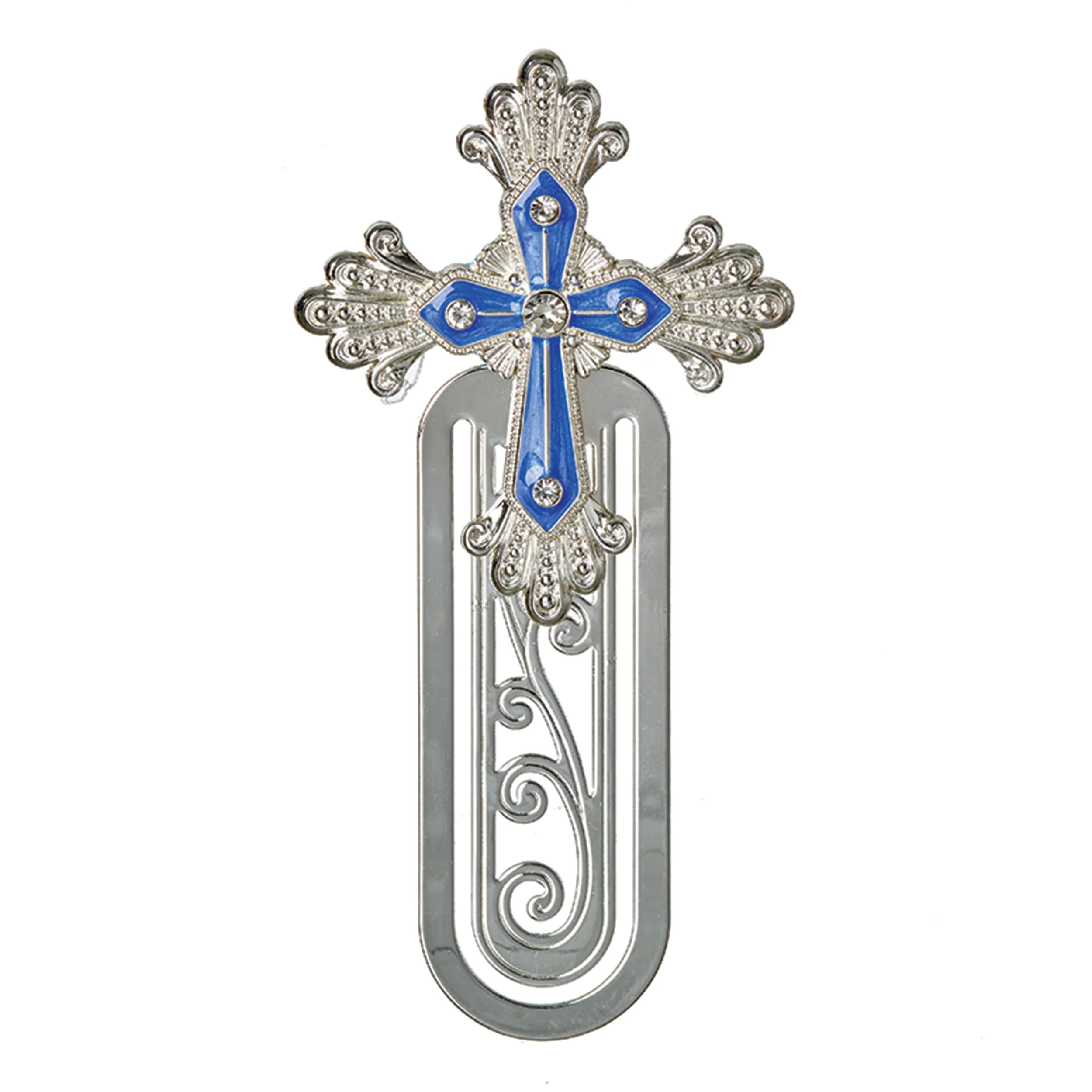 Caroline Collection Birthstone Jeweled Cross Bookmark - Image 11