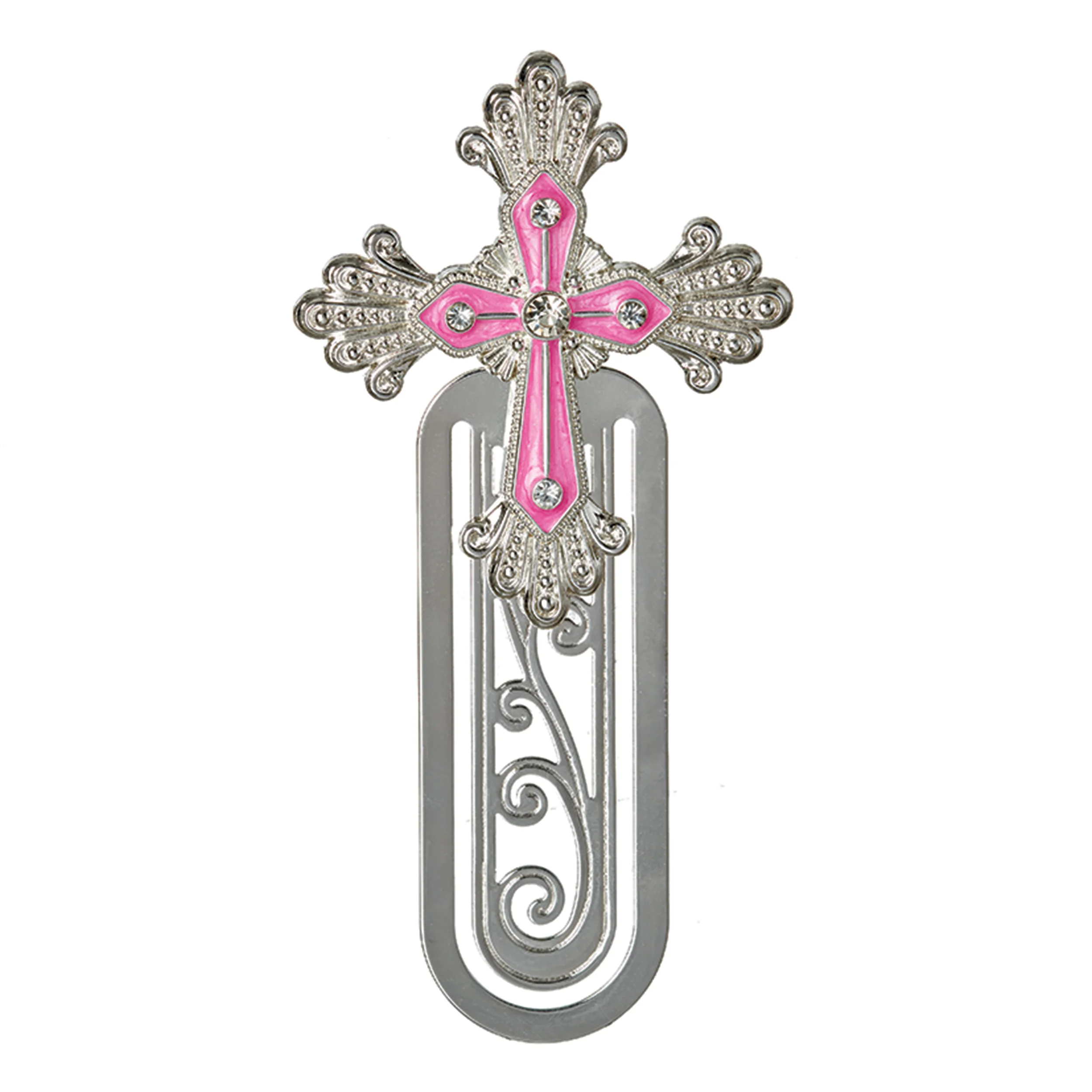 Caroline Collection Birthstone Jeweled Cross Bookmark - Image 12