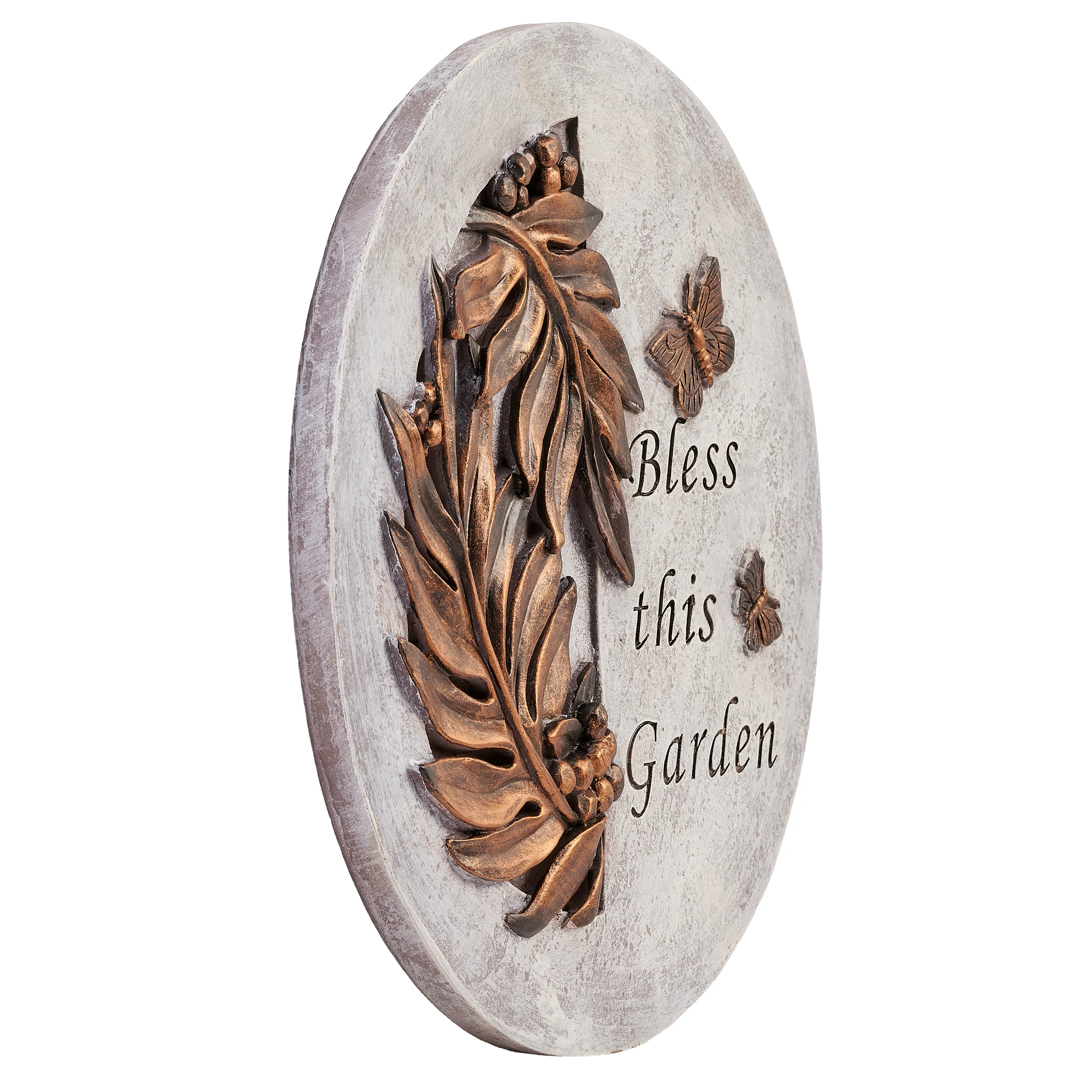 "Bless this garden" Garden Stone - Image 2