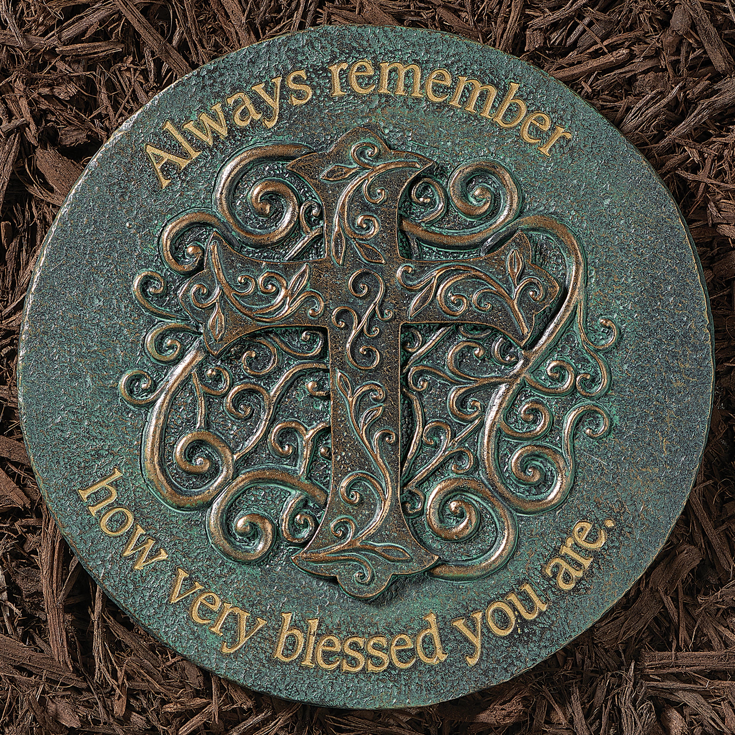 Blessed Cross Garden Stone