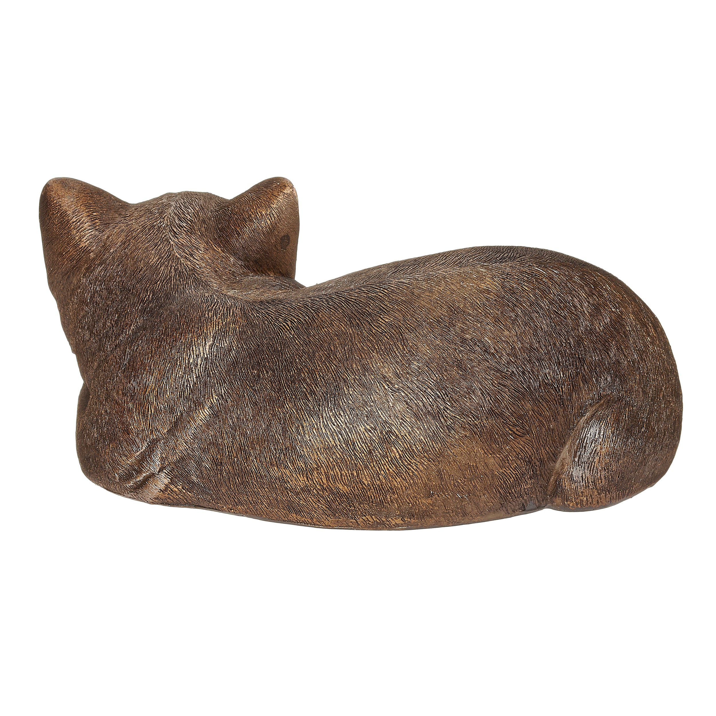 Sleeping Cat Garden Statue - Image 3