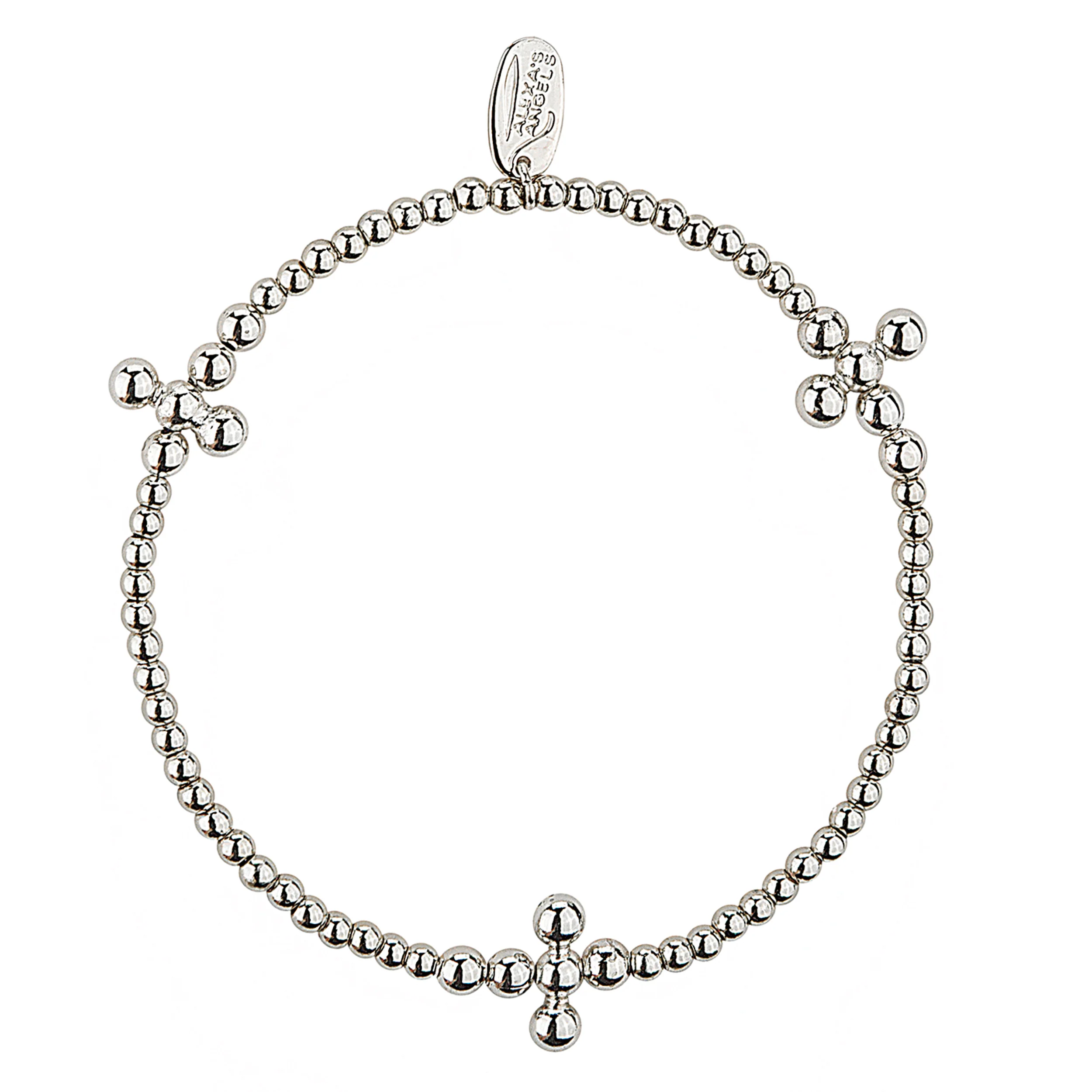 Alexa's Angels Bubble Cross Bracelet - Image 3