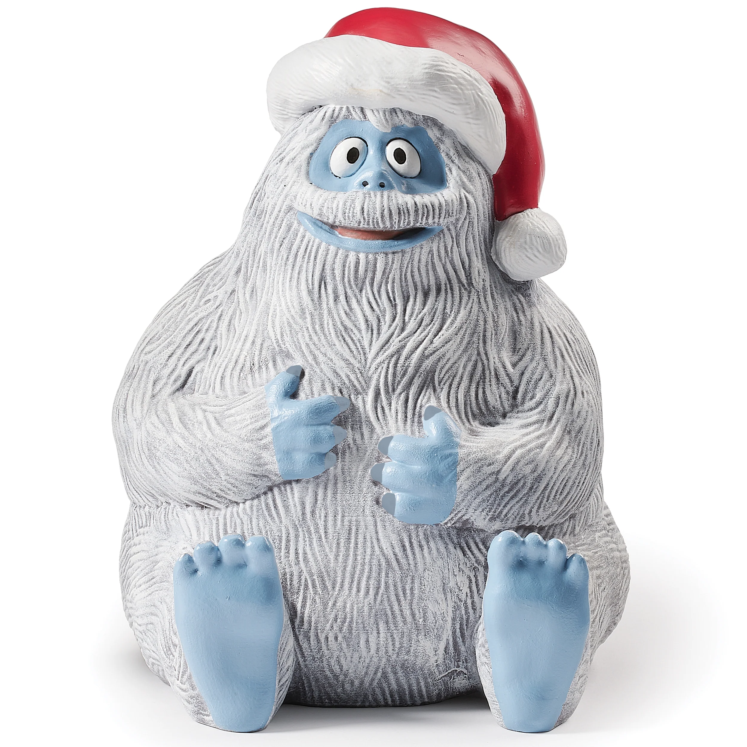 Bumble with Santa Hat Garden Statue - Pudgy Pals