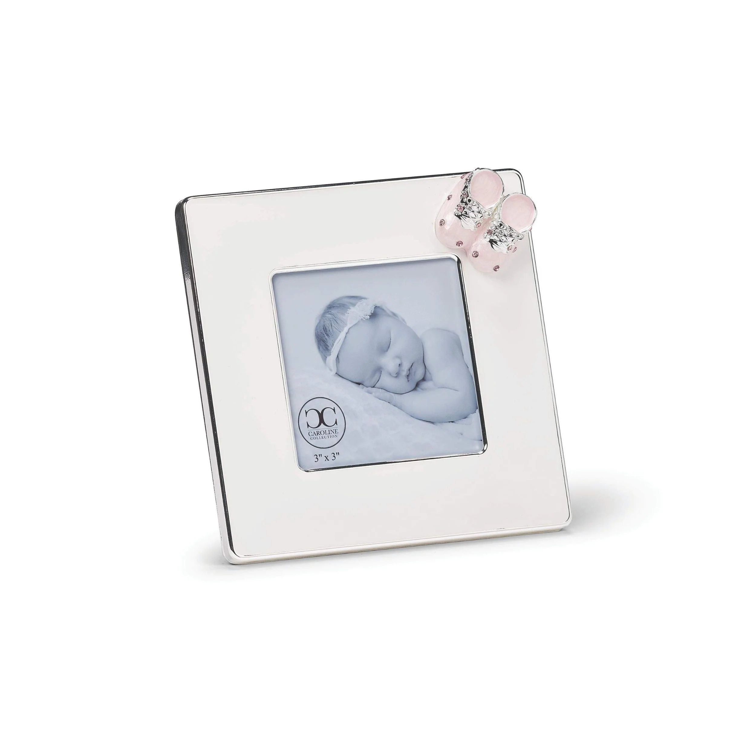 Caroline Collection Baby Shoe Photo Frame