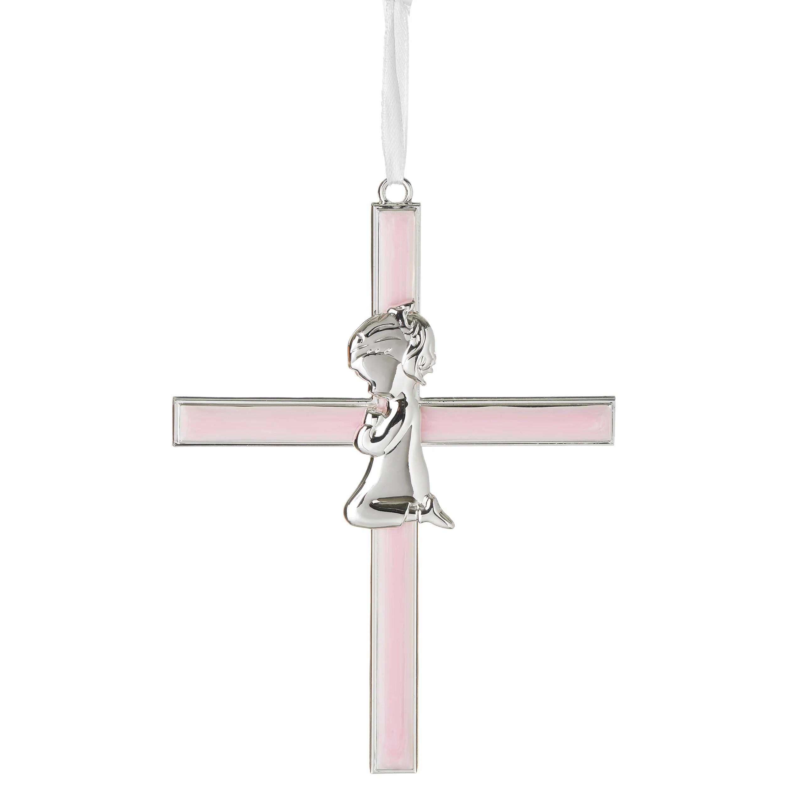 Caroline Collection Praying Child Metal Cross - Image 2