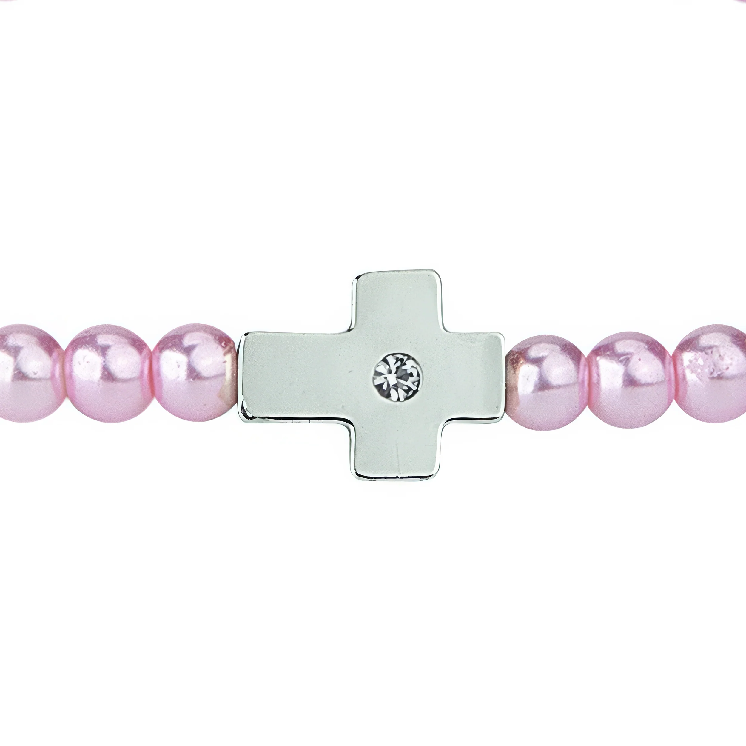 Alexa's Angels Children's Crystal Side Cross Bracelets - Image 8