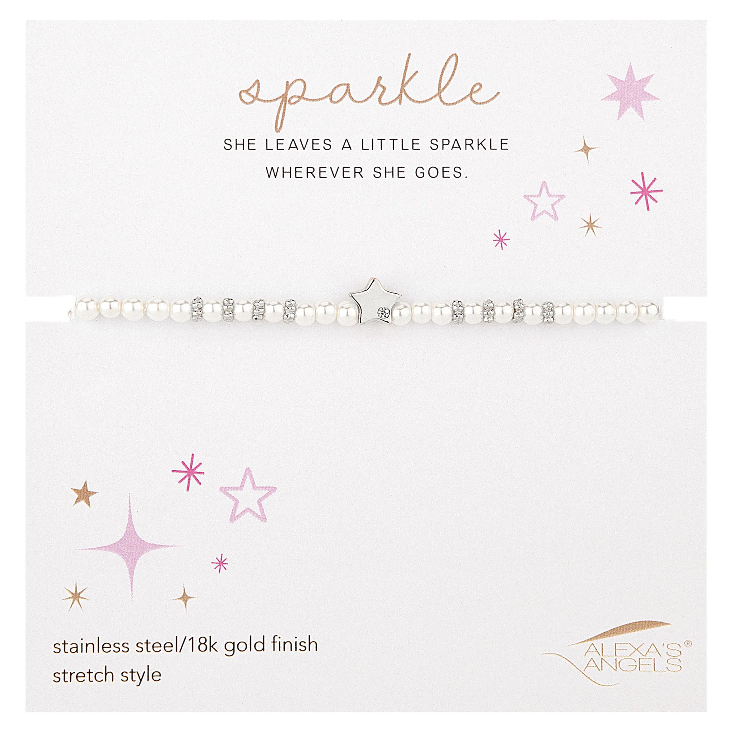 Alexa's Angels Children's "Sparkle" Star Bracelet - Image 3