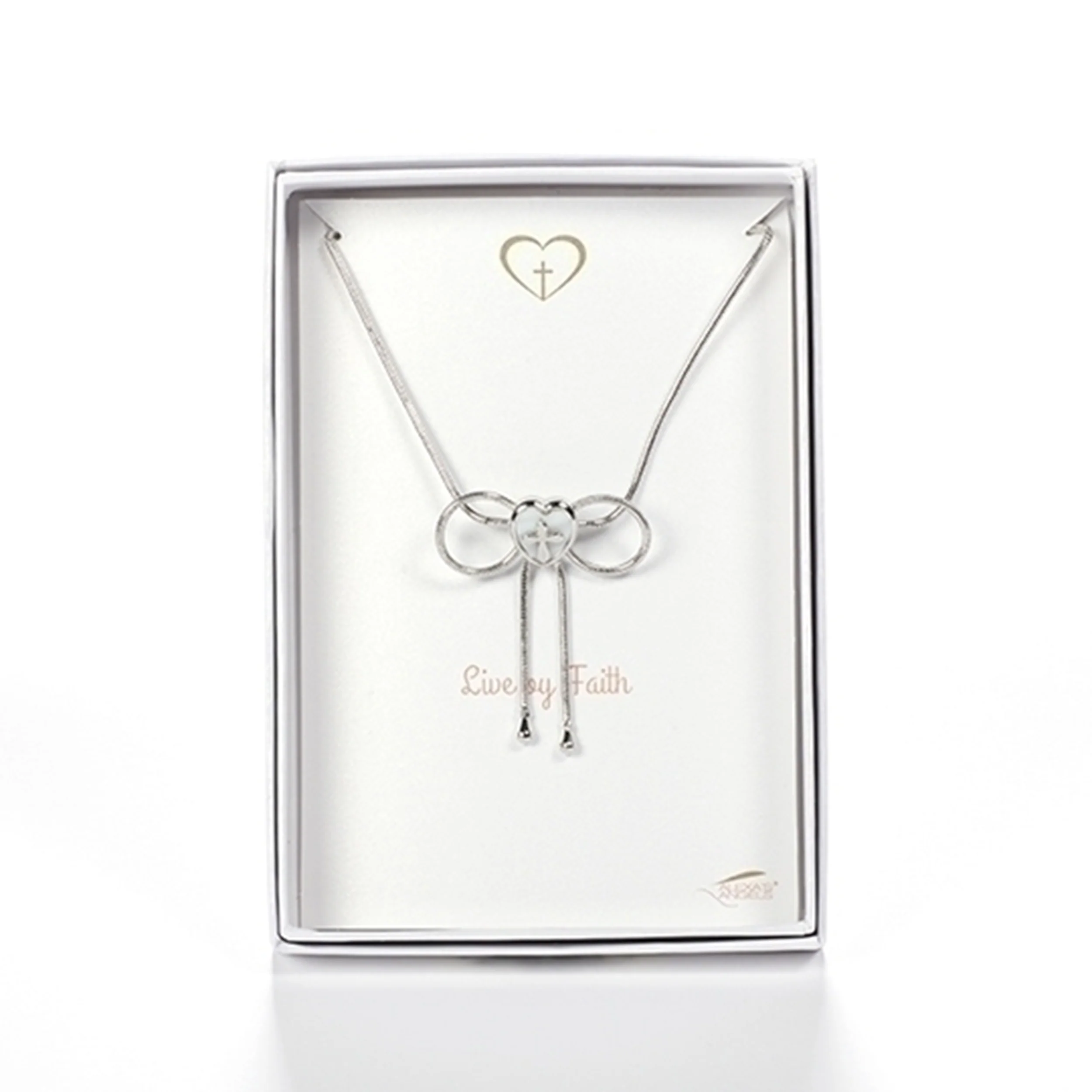 Alexa's Angels Bow Necklace for a child