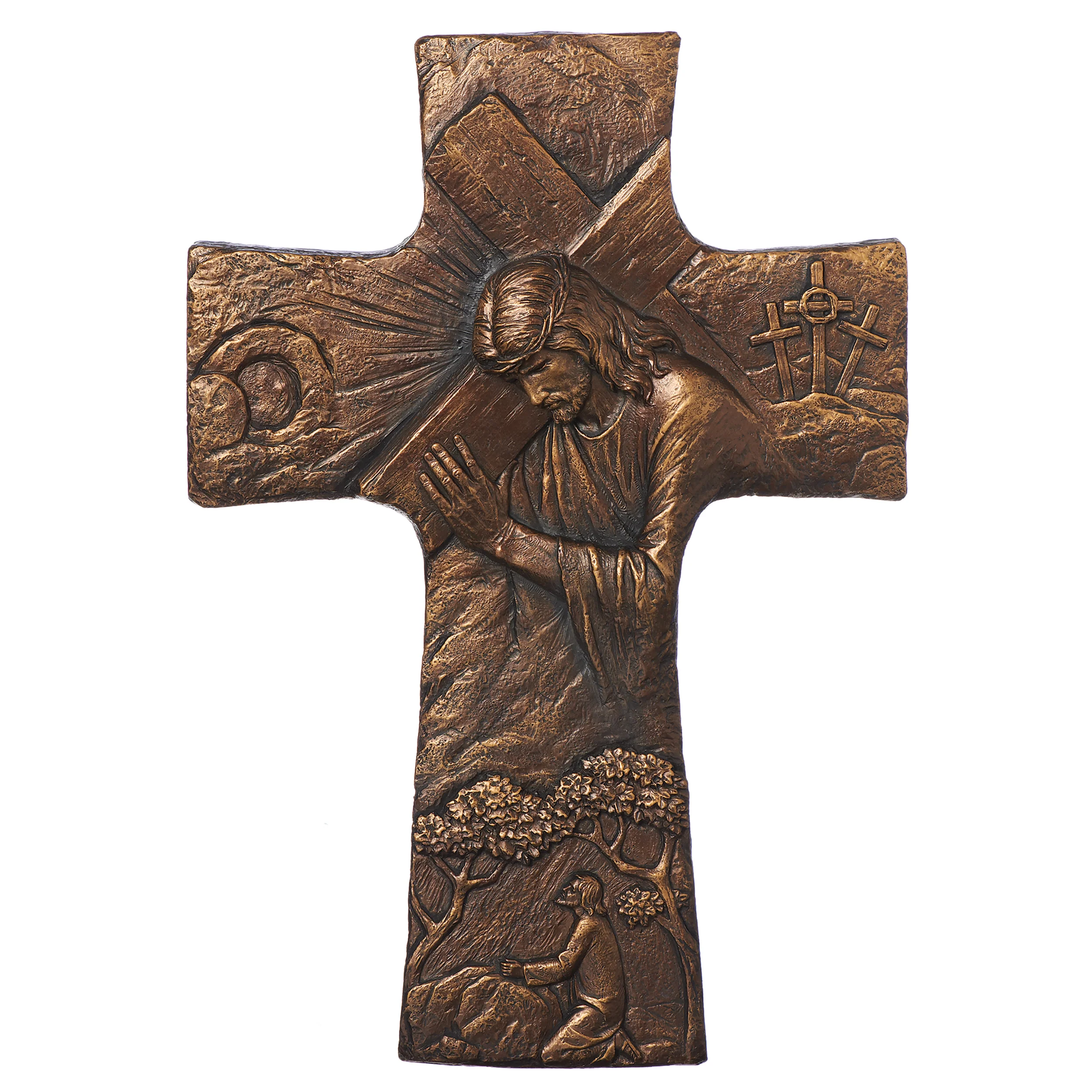 Joseph's Studio Christ Carrying the Cross Wall Cross