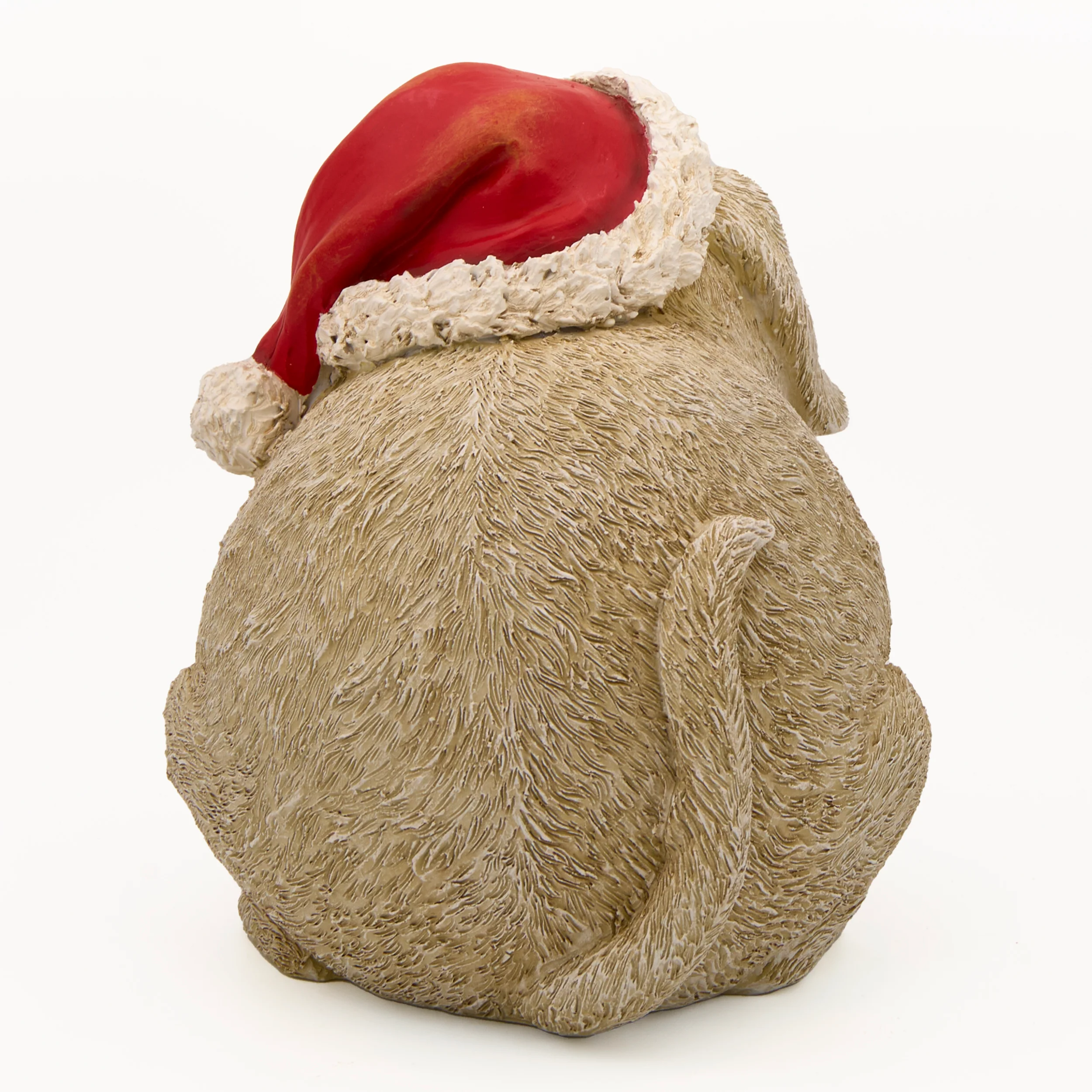 Pudgy Pals Christmas Puppy Garden Statue - Image 3