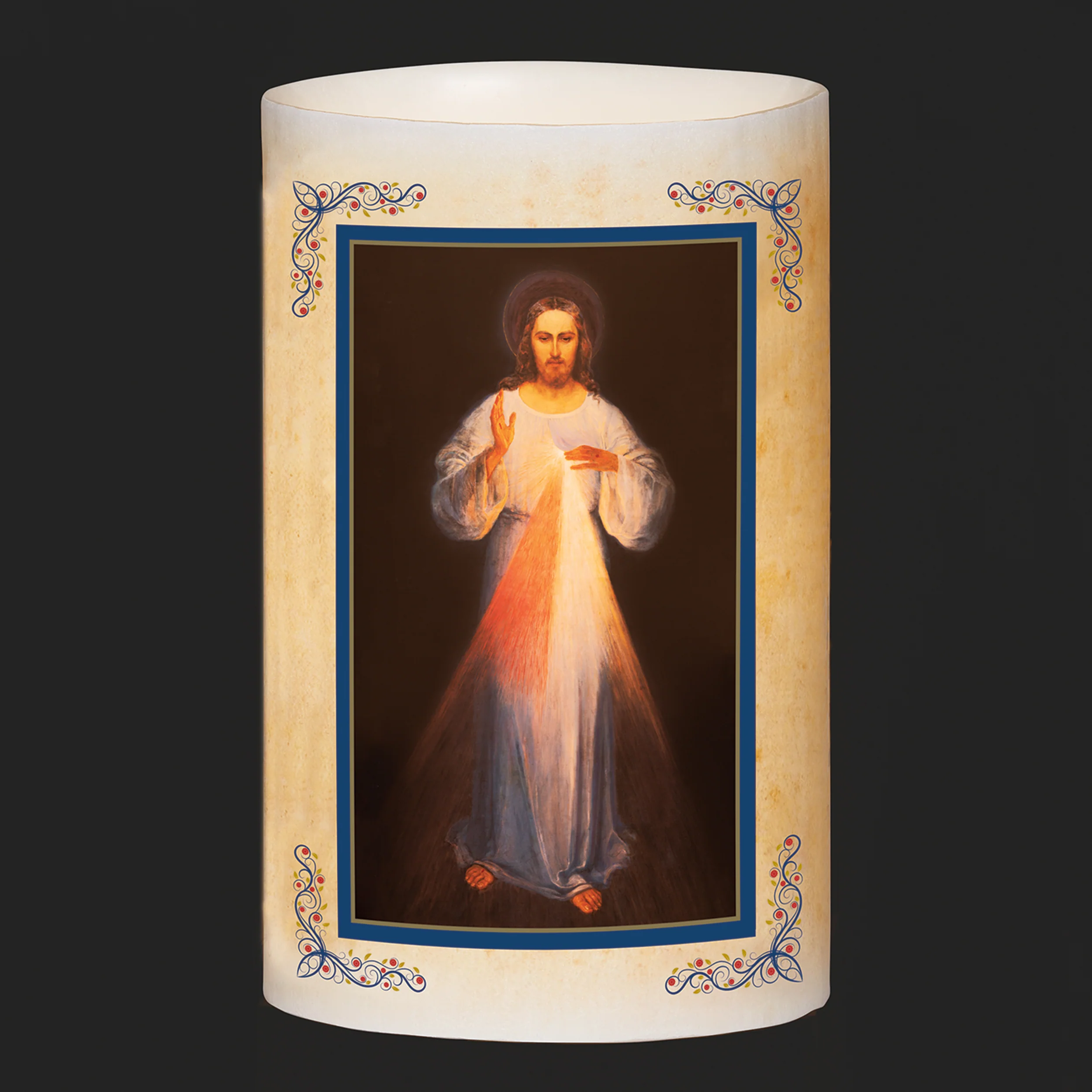 Divine Mercy Flameless Candle