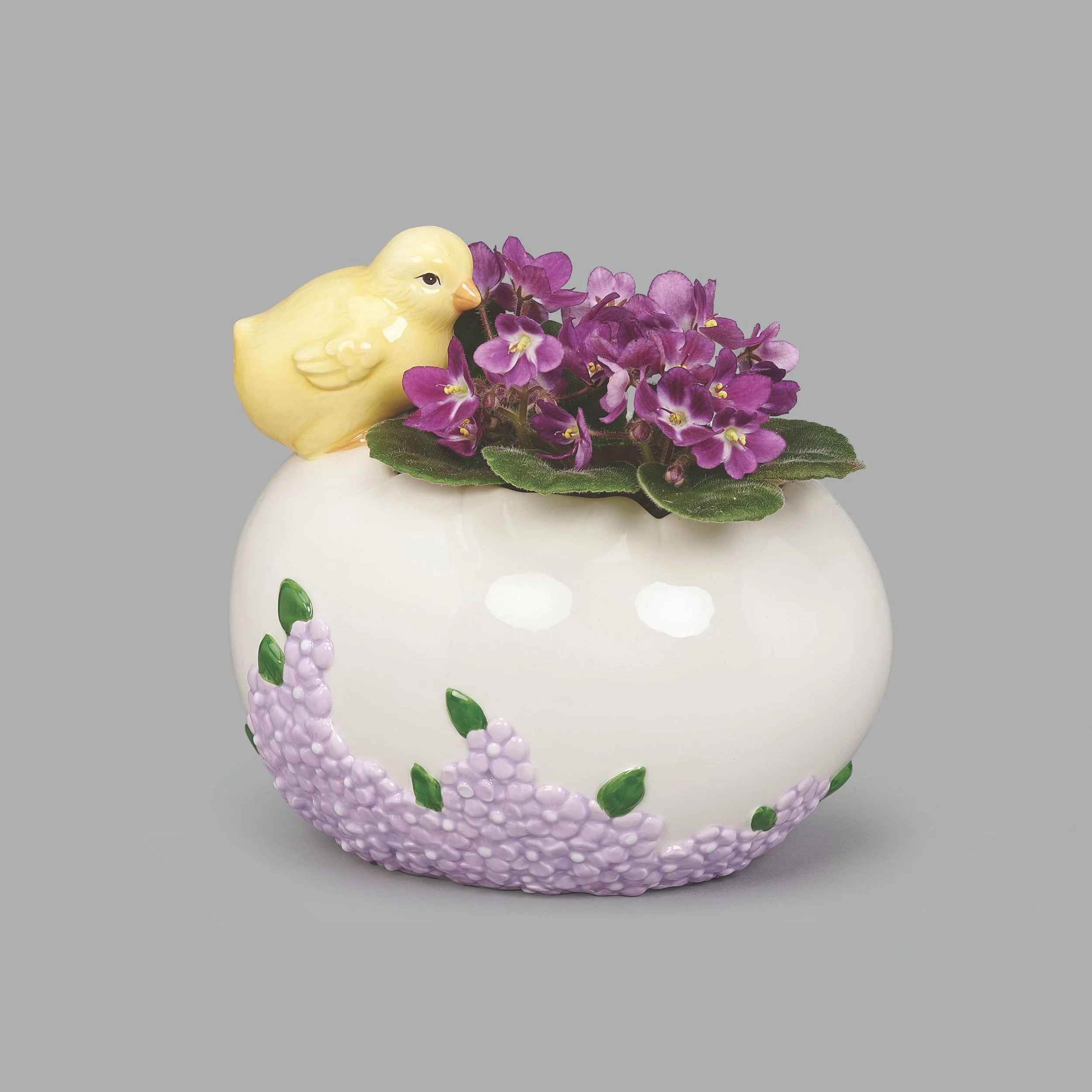 Easter Chick Egg Planter
