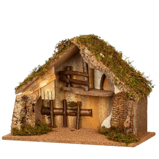 Fontanini Lofted Italian Stable - 7.5" Scale - Image 2