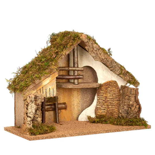 Fontanini Lofted Italian Stable - 7.5" Scale - Image 3