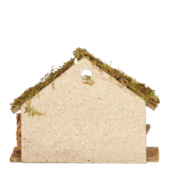 Fontanini Nativity Stable with Moss Wall - 5" Scale - Image 4