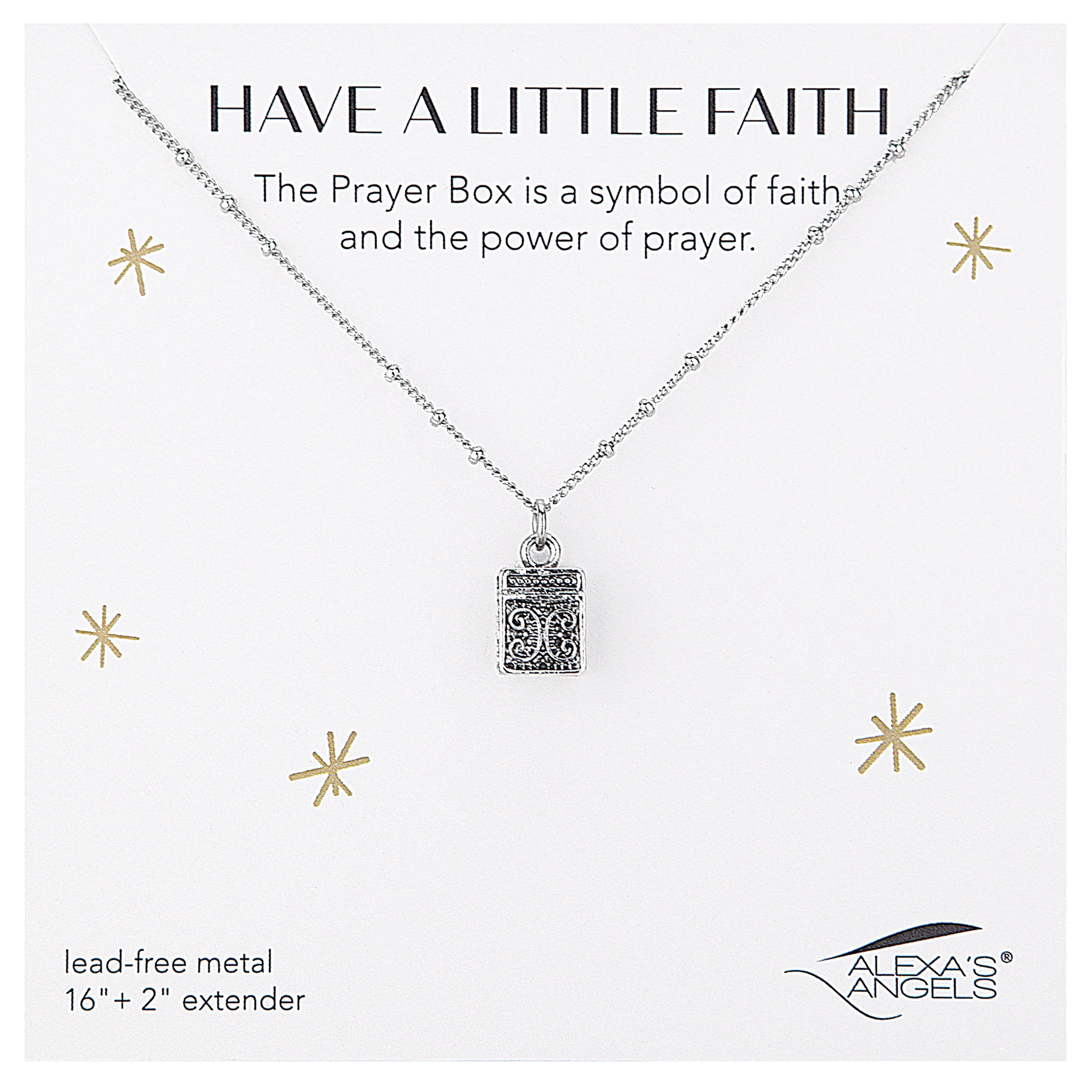Alexa's Angels "Have a Little Faith" Necklace - Image 3