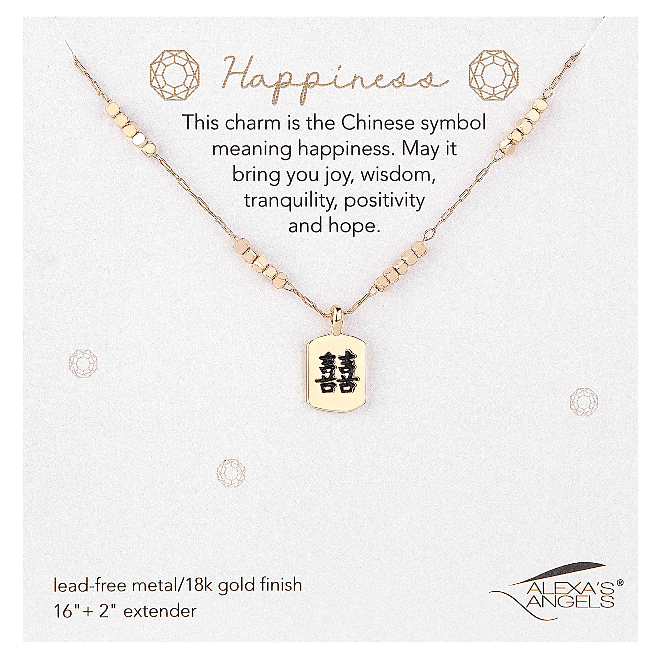 Alexa's Angels Hope, Health, & Happiness Necklace