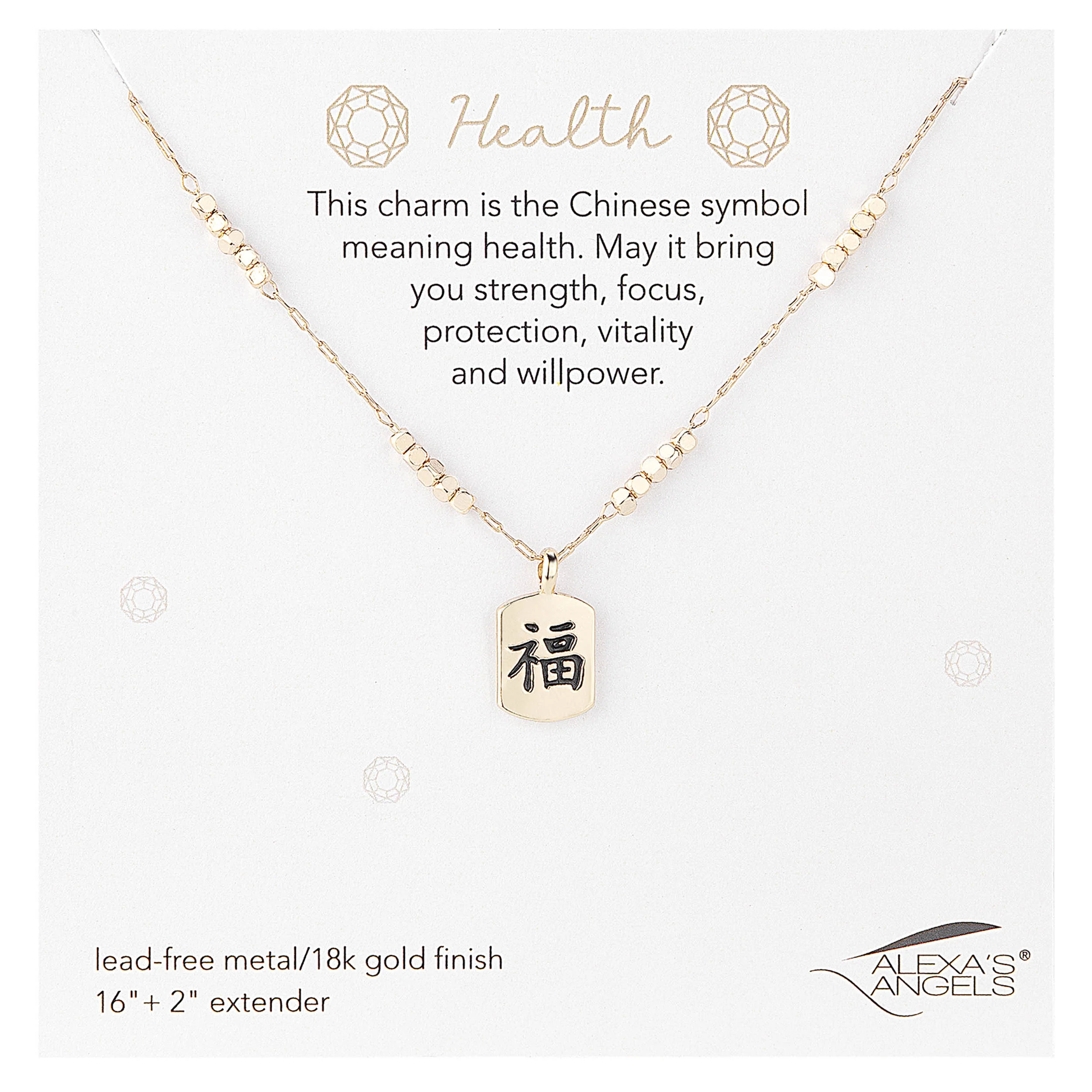 Alexa's Angels Hope, Health, & Happiness Necklace - Image 3