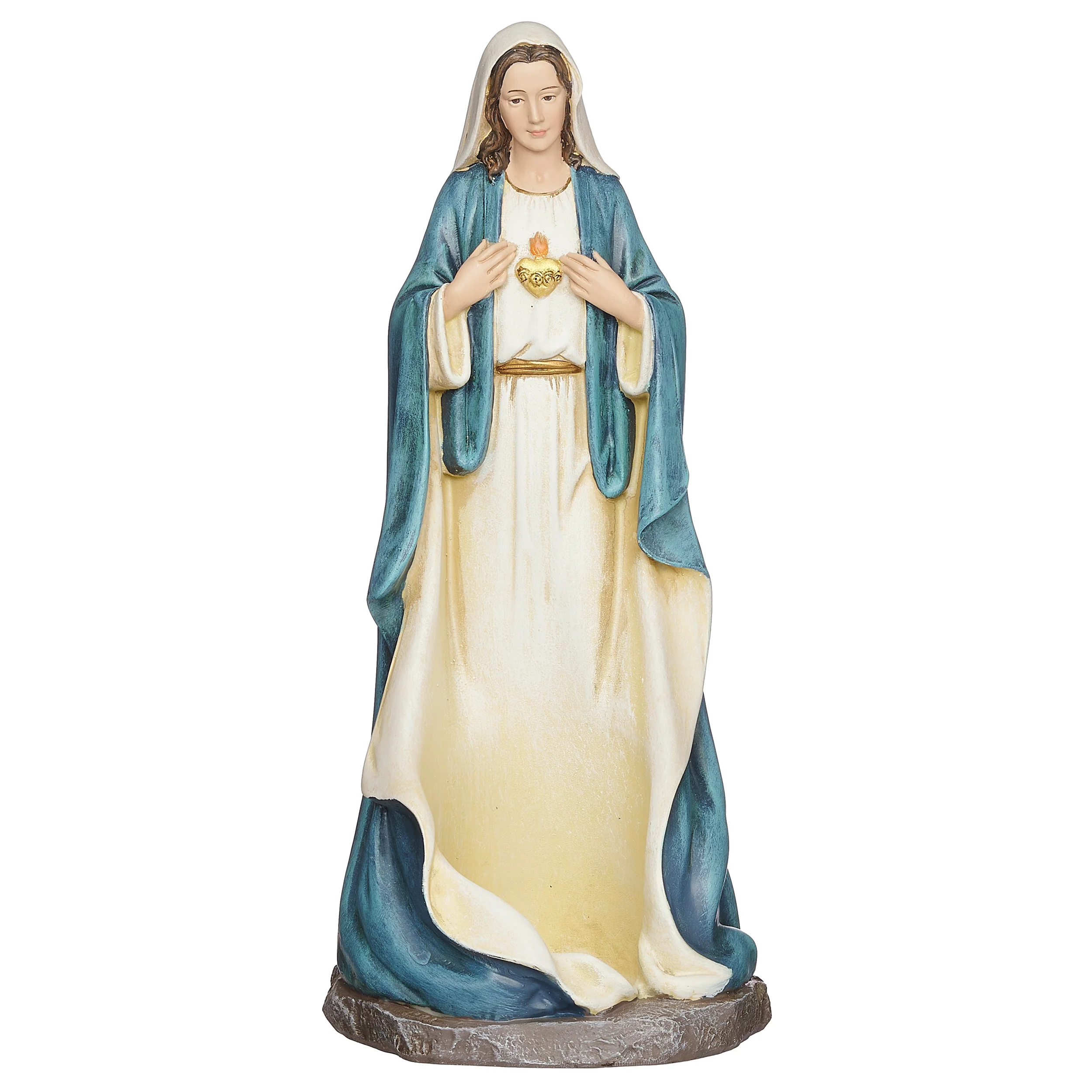 Joseph’s Studio Immaculate Heart of Mary Figure Candle Holder - Renaissance Collection - Image 2