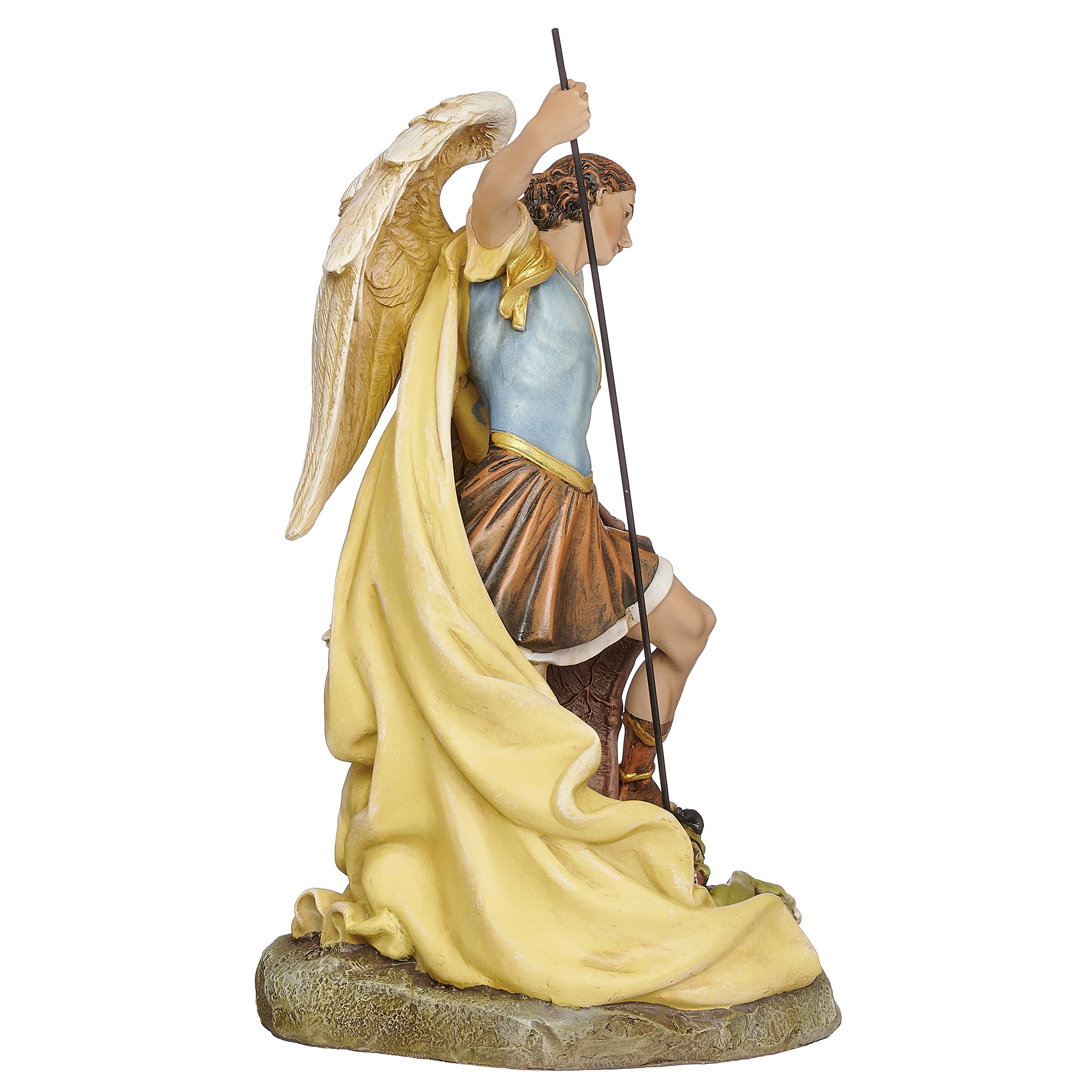 Joseph’s Studio St. Michael Figure Candle Holder - Renaissance Collection - Image 2