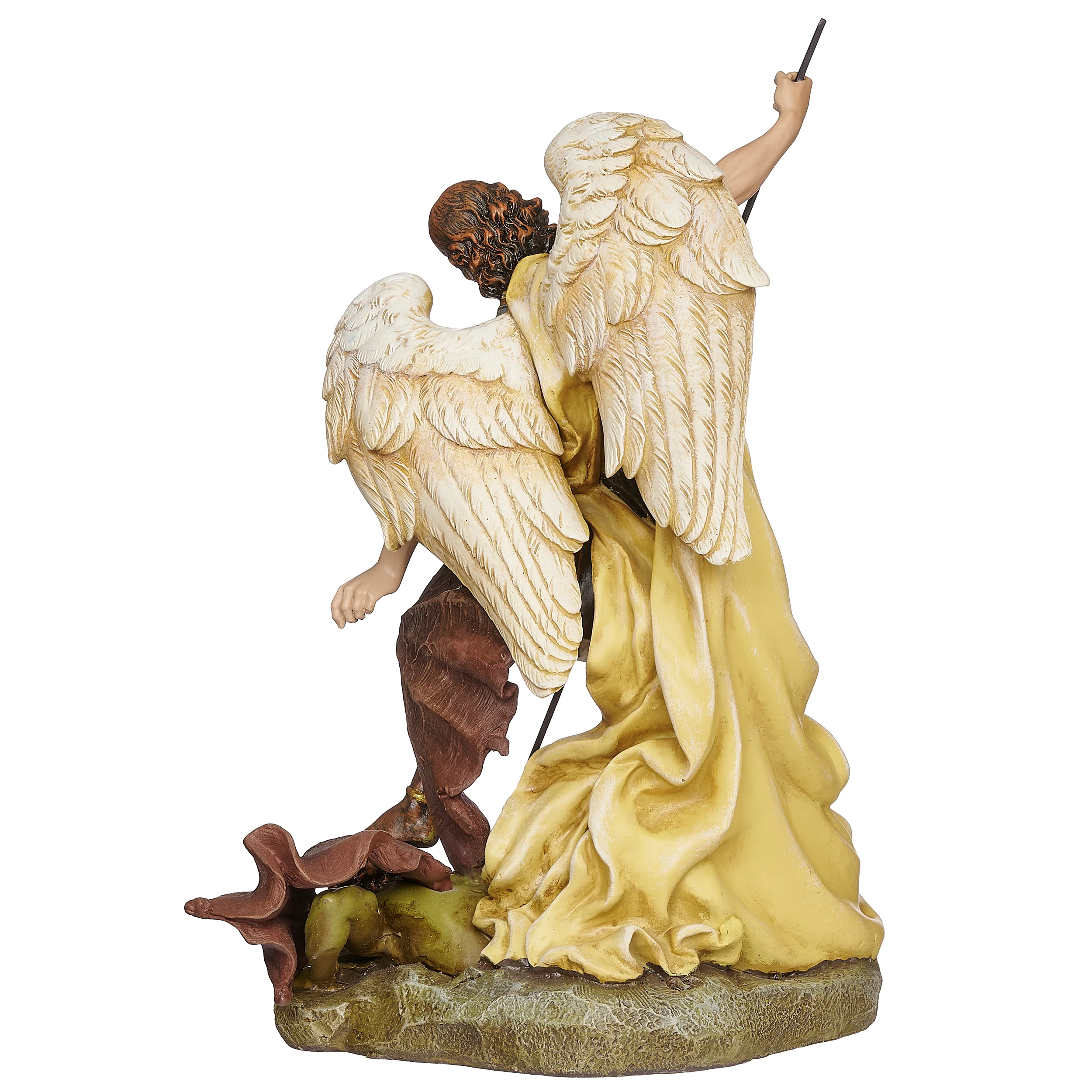Joseph’s Studio St. Michael Figure Candle Holder - Renaissance Collection - Image 3