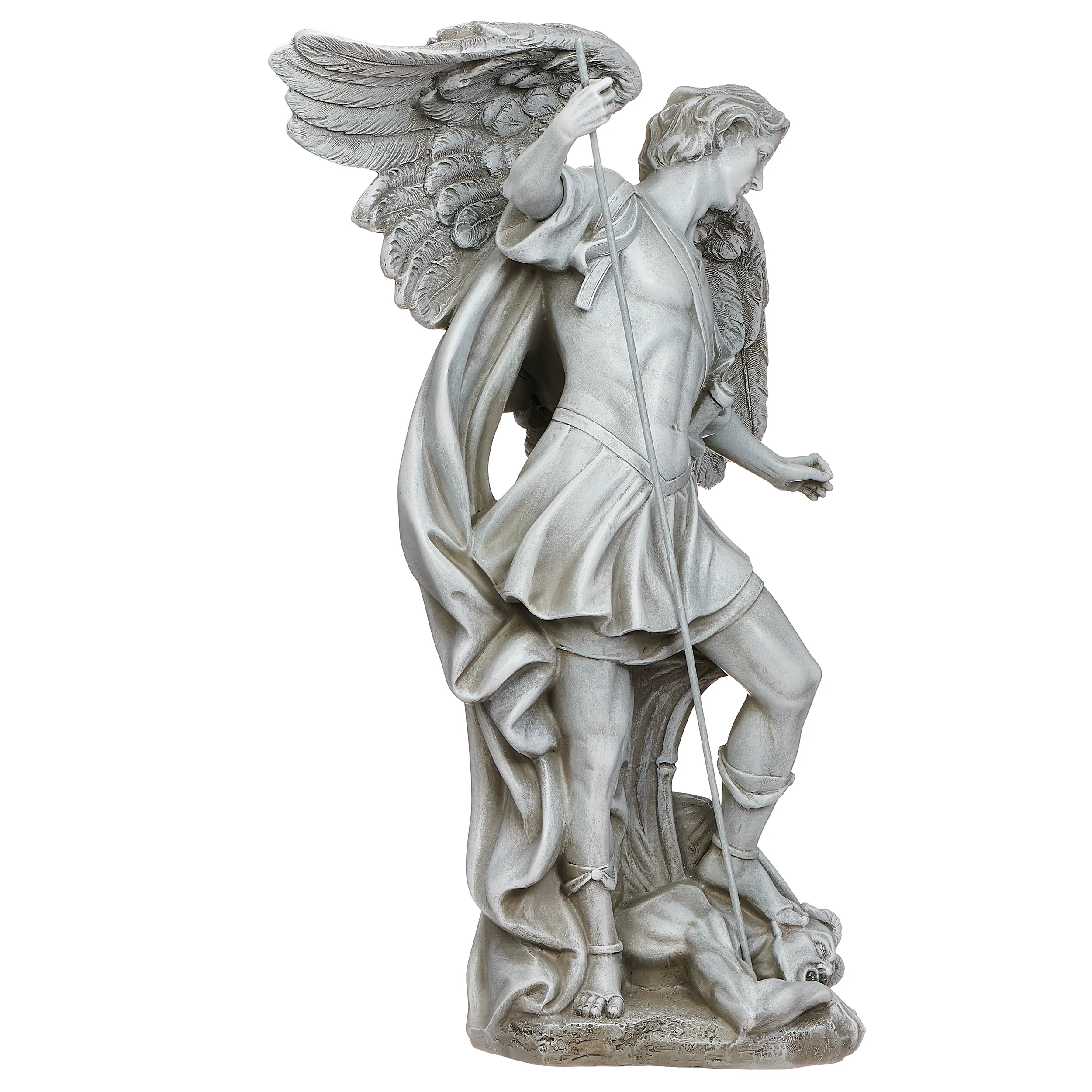 Joseph’s Studio St. Michael Garden Statue - Image 3