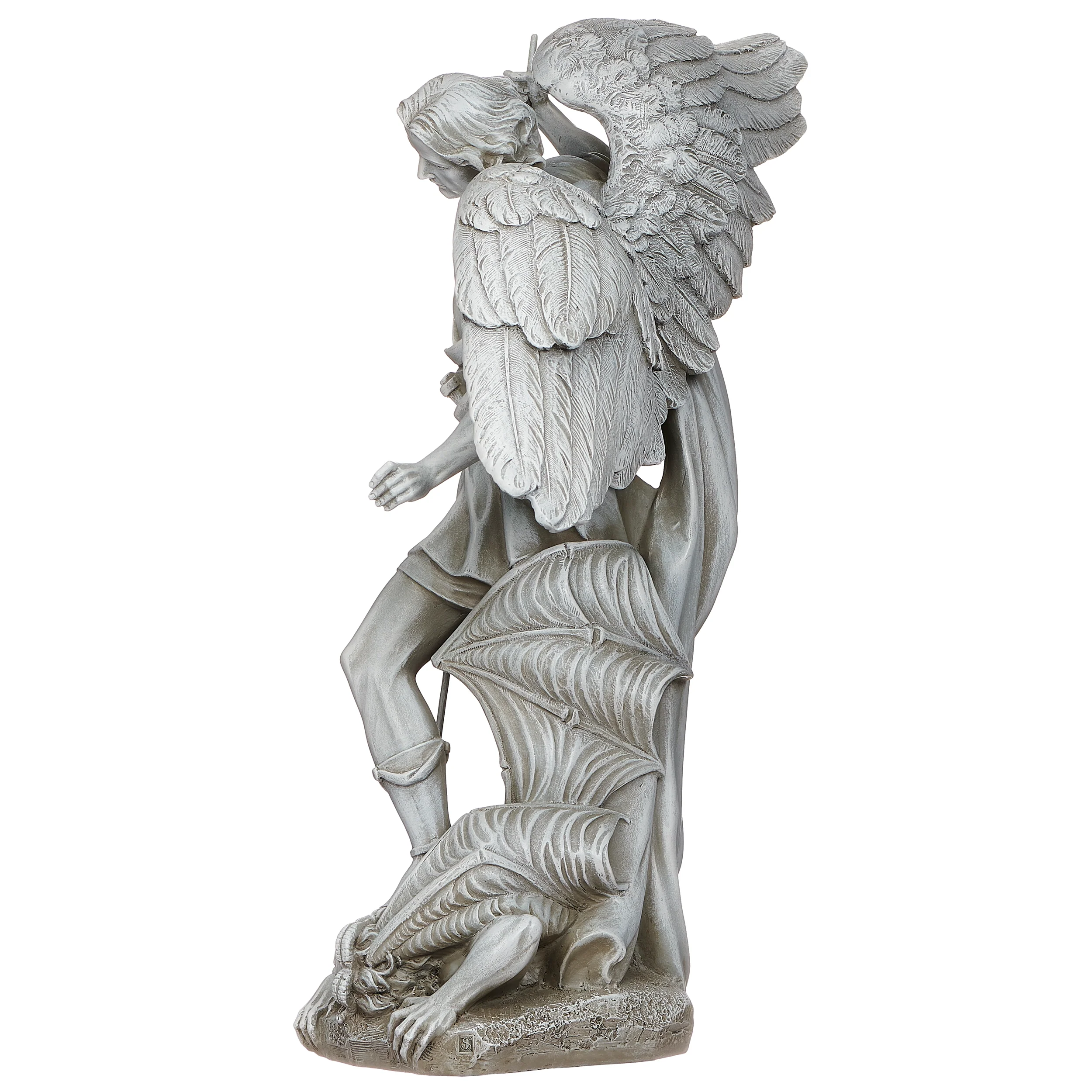 Joseph’s Studio St. Michael Garden Statue - Image 4