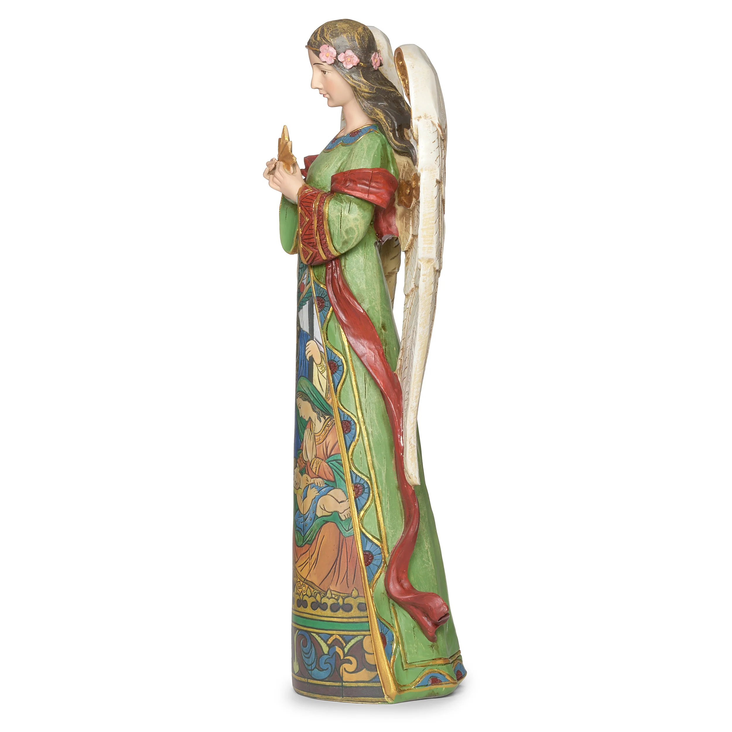 Joseph's Studio Angel Holding Star with Nativity Figure - Image 4