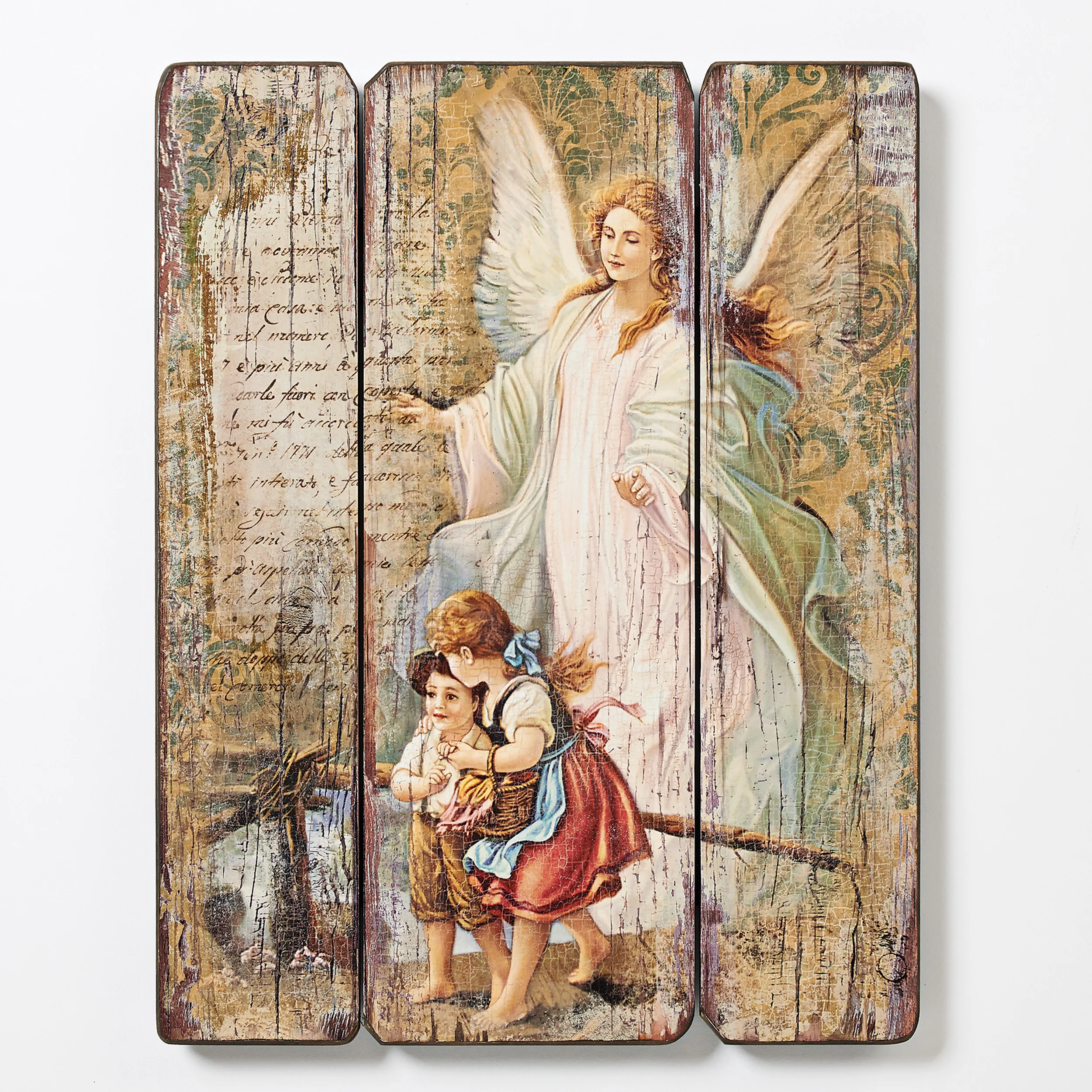 Joseph's Studio Guardian Angel Decorative Panel