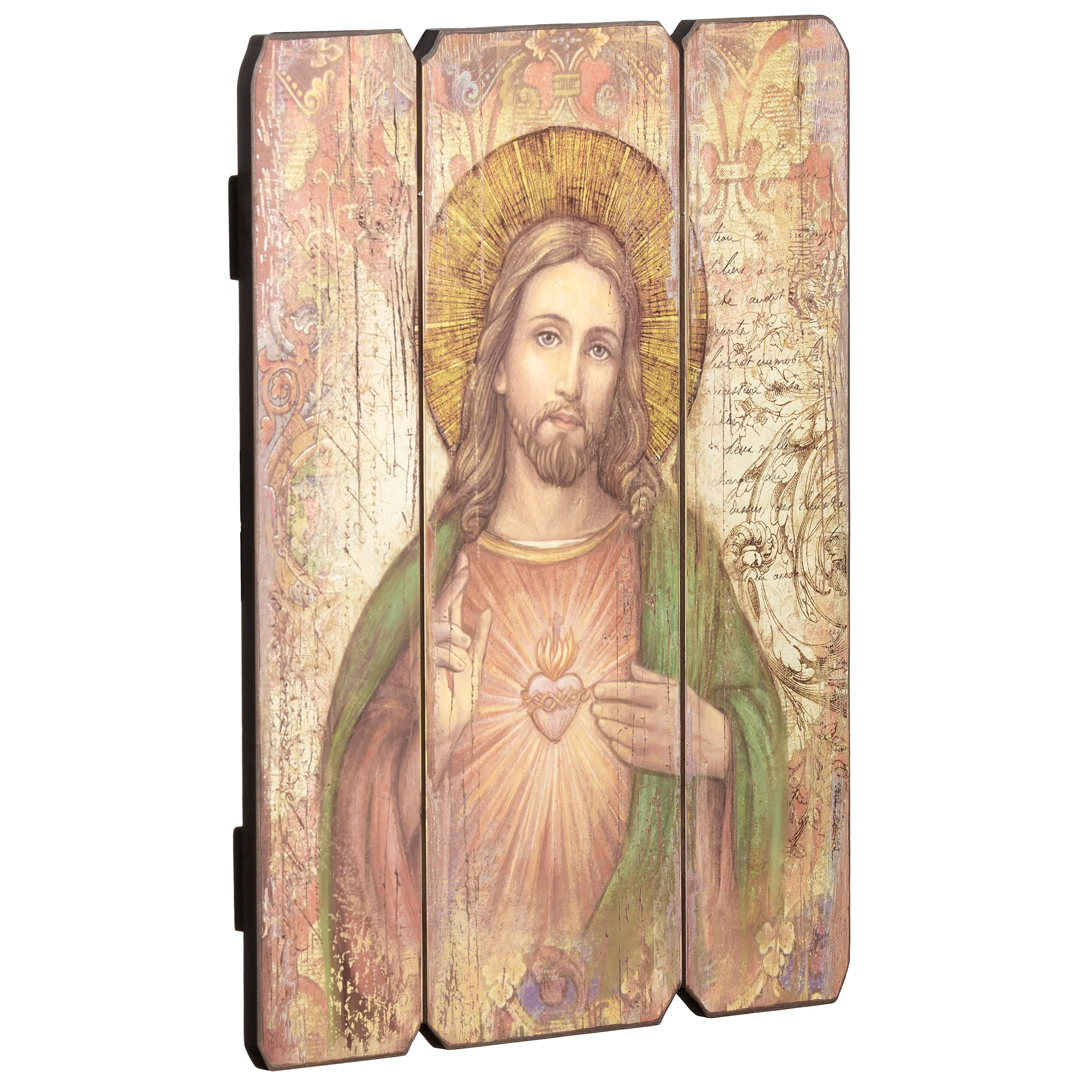 Joseph's Studio Sacred Heart Decorative Panel - Image 2