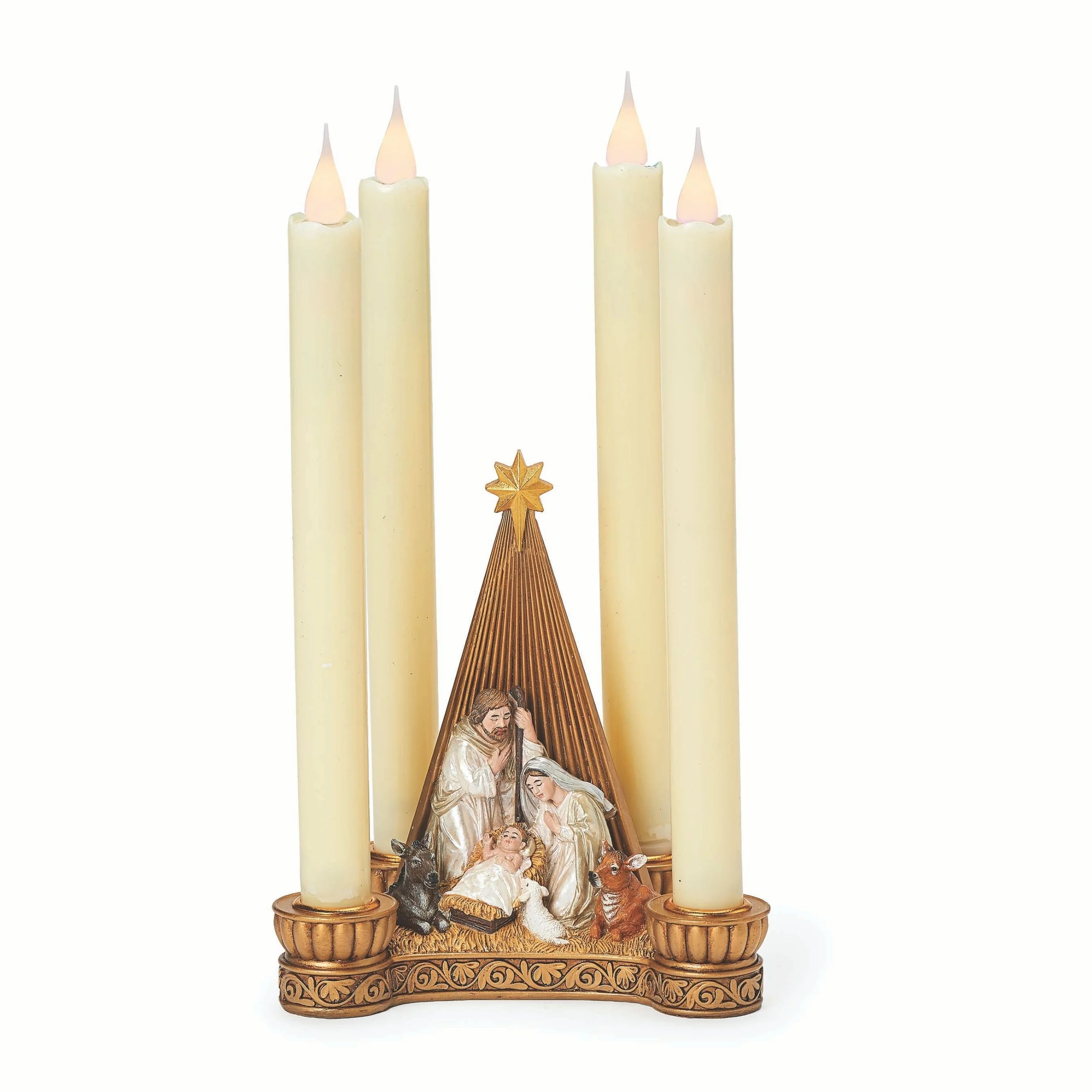 Joseph's Studio Advent Holy Family Candle Holder - Image 2